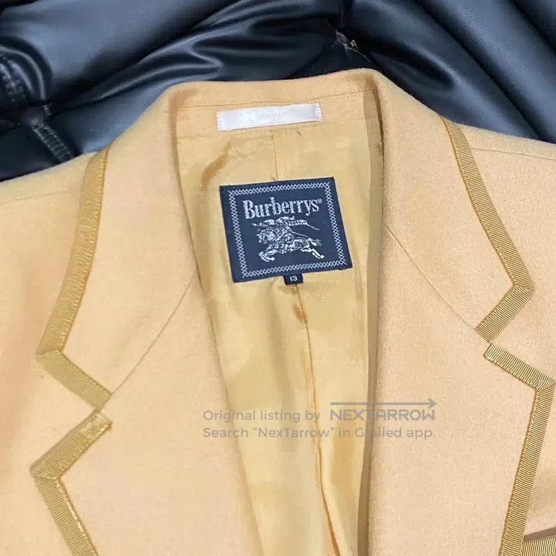 Burberry Burberry L Size Khaki Cashmere Women's Jacket. Size L / US 10 / IT 46 - 6 Thumbnail