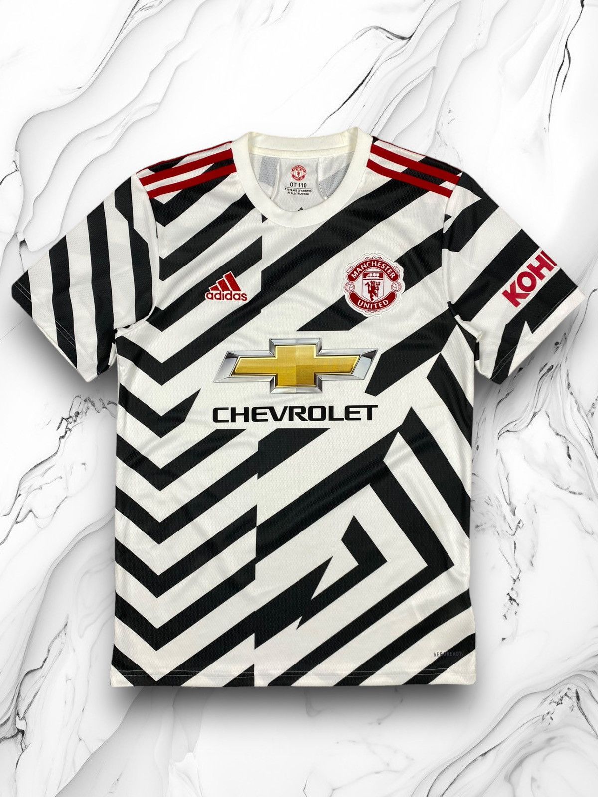 Adidas Adidas Manchester United 2021 - 2022 Soccer Jersey Size US S / EU 44-46 / 1 - 1 Thumbnail