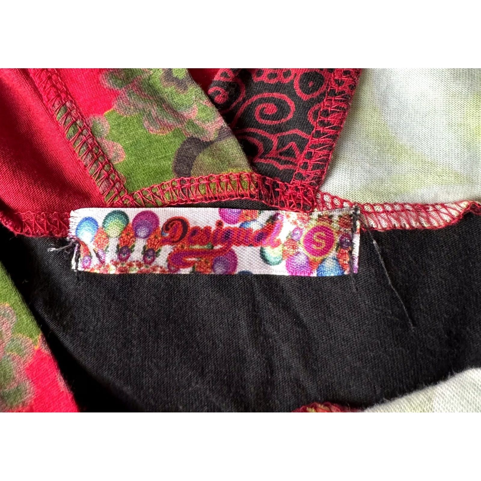 Desigual Desigual Dress womens S A-Line Dress Red Knee Length 107 cm Mens? Size S / US 4 / IT 40 - 7 Thumbnail