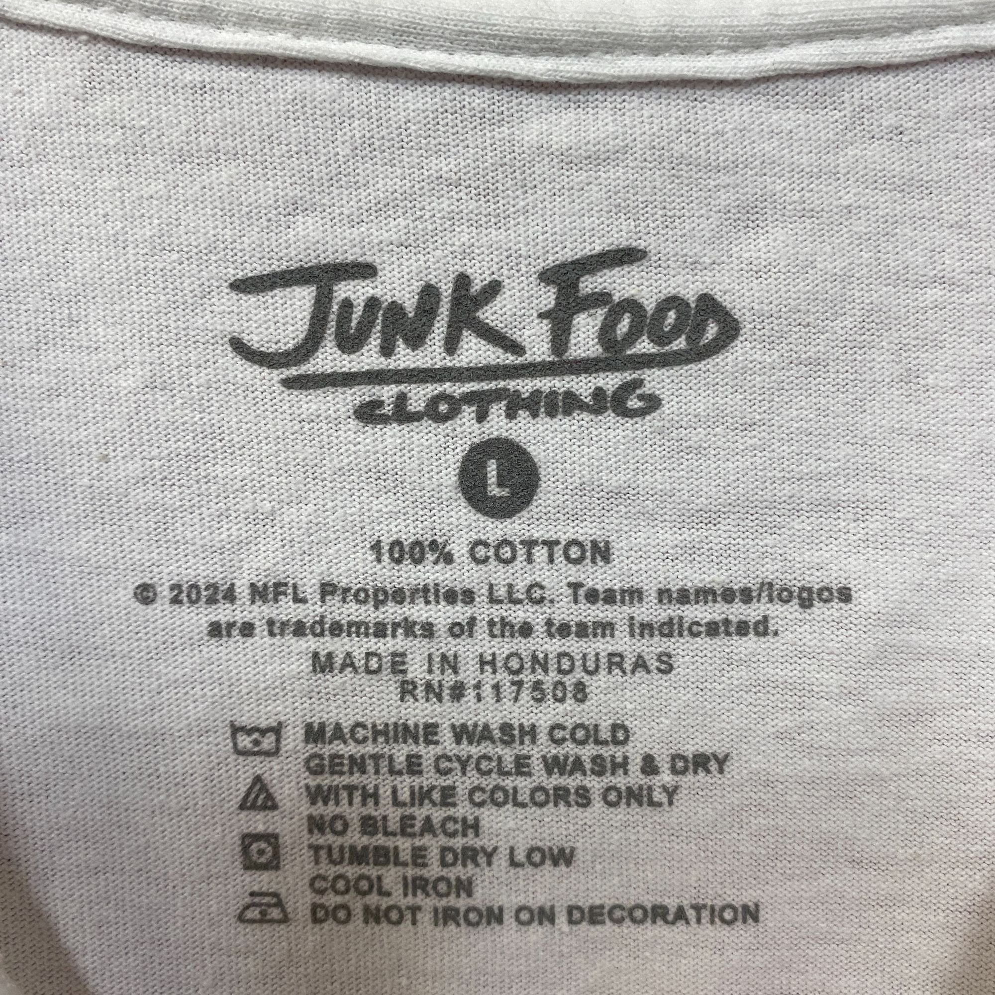 Junk Food Junk Food NFL Houston Texas Throwback Helmet Logo T- Shirt L Size US L / EU 52-54 / 3 - 4 Thumbnail