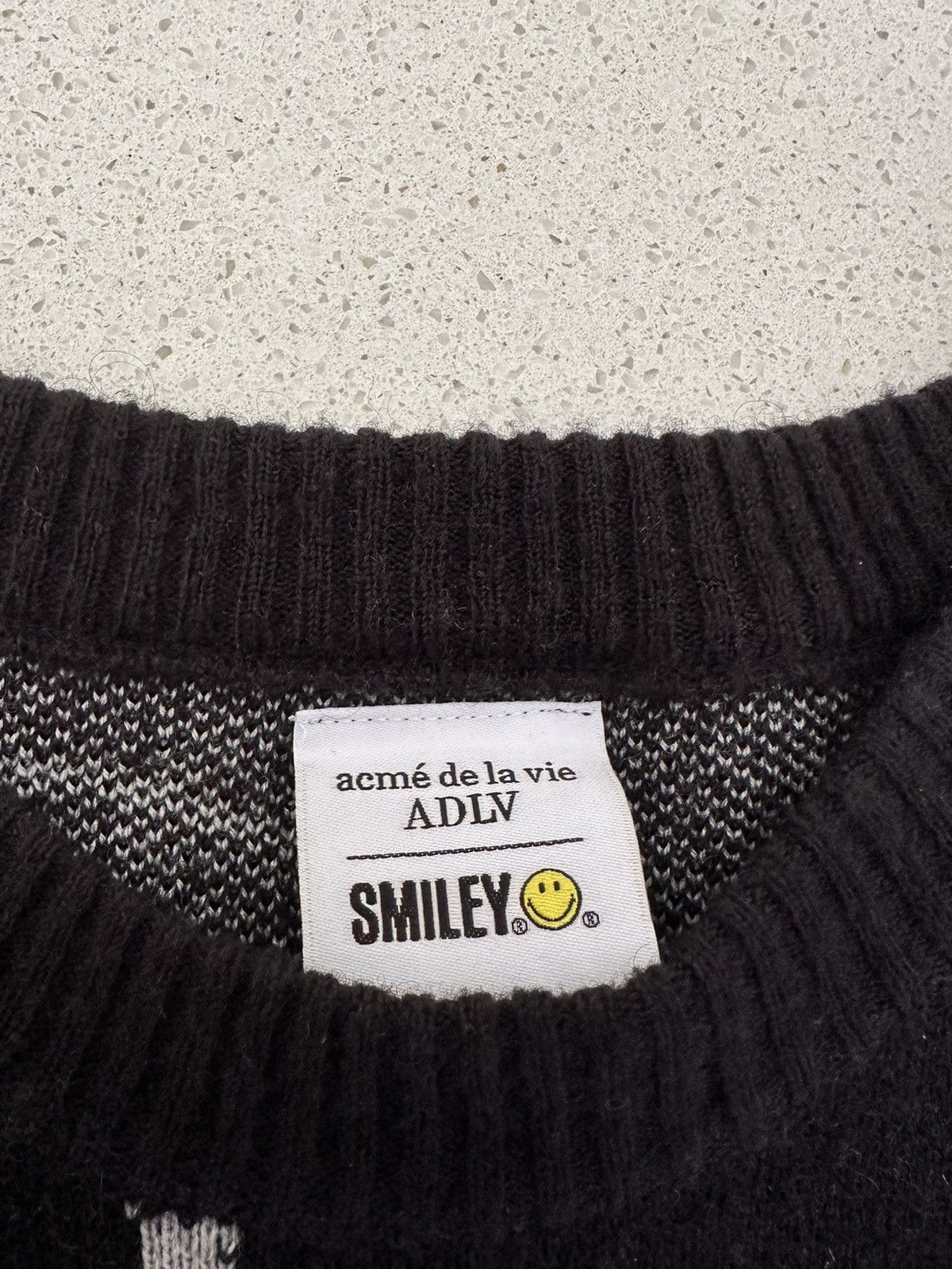 Acme Clothing Acmé De La Vie Smiley Knitted Vest Size US L / EU 52-54 / 3 - 4 Thumbnail