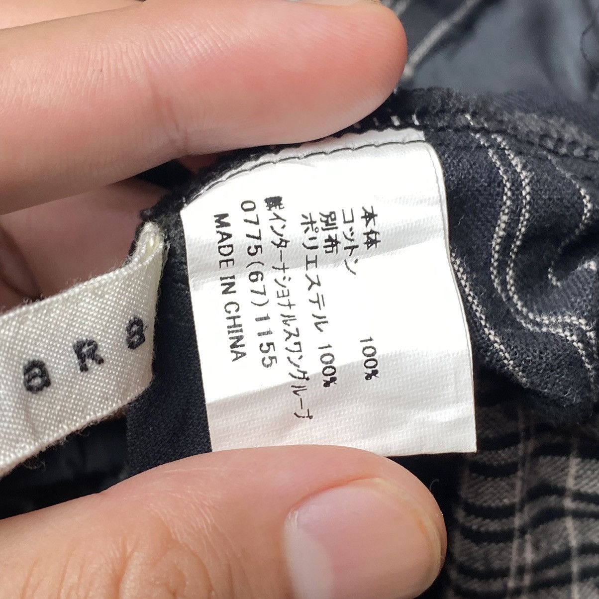 CABANE de ZUCCa 2000s Sunao Kuwahara - Layered Pants Size US 30 / EU 46 - 6 Thumbnail