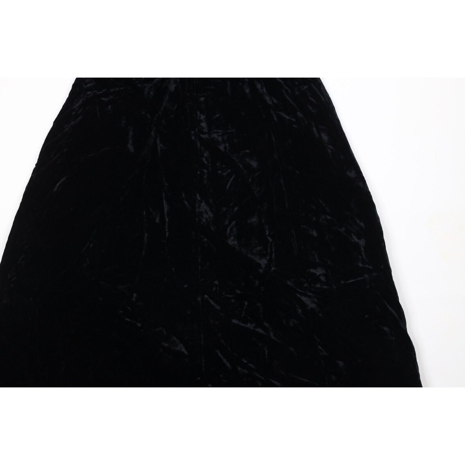 Vintage Vintage 50s 60s Streetwear Velvet Velour Full Length Skirt Size 26" / US 2 / IT 38 - 8 Thumbnail