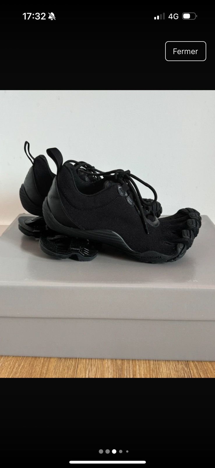 Balenciaga × Vibram Balenciaga X Vibram Five Toes Size US 6 / IT 36 - 3 Thumbnail