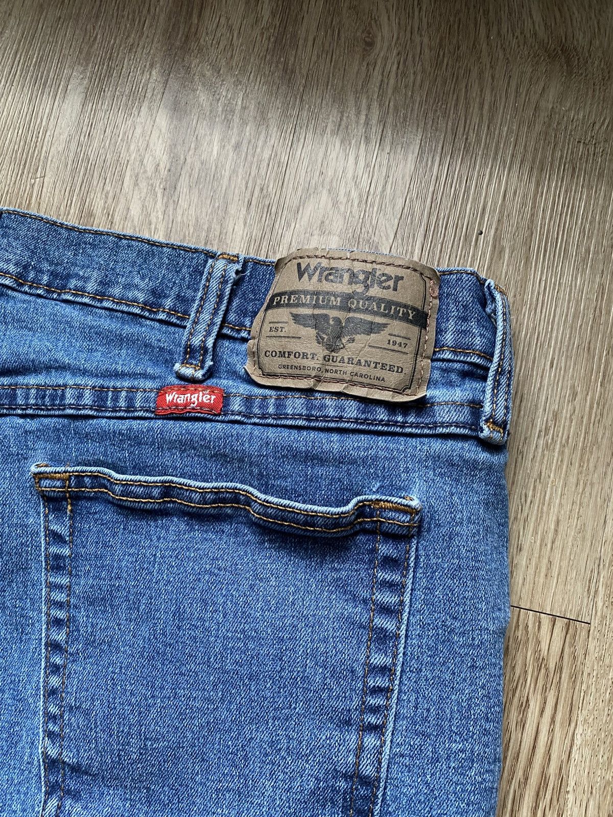 Wrangler VTG Y2K Wrangler Straight Leg Denim Jeans Size US 34 / EU 50 - 5 Thumbnail