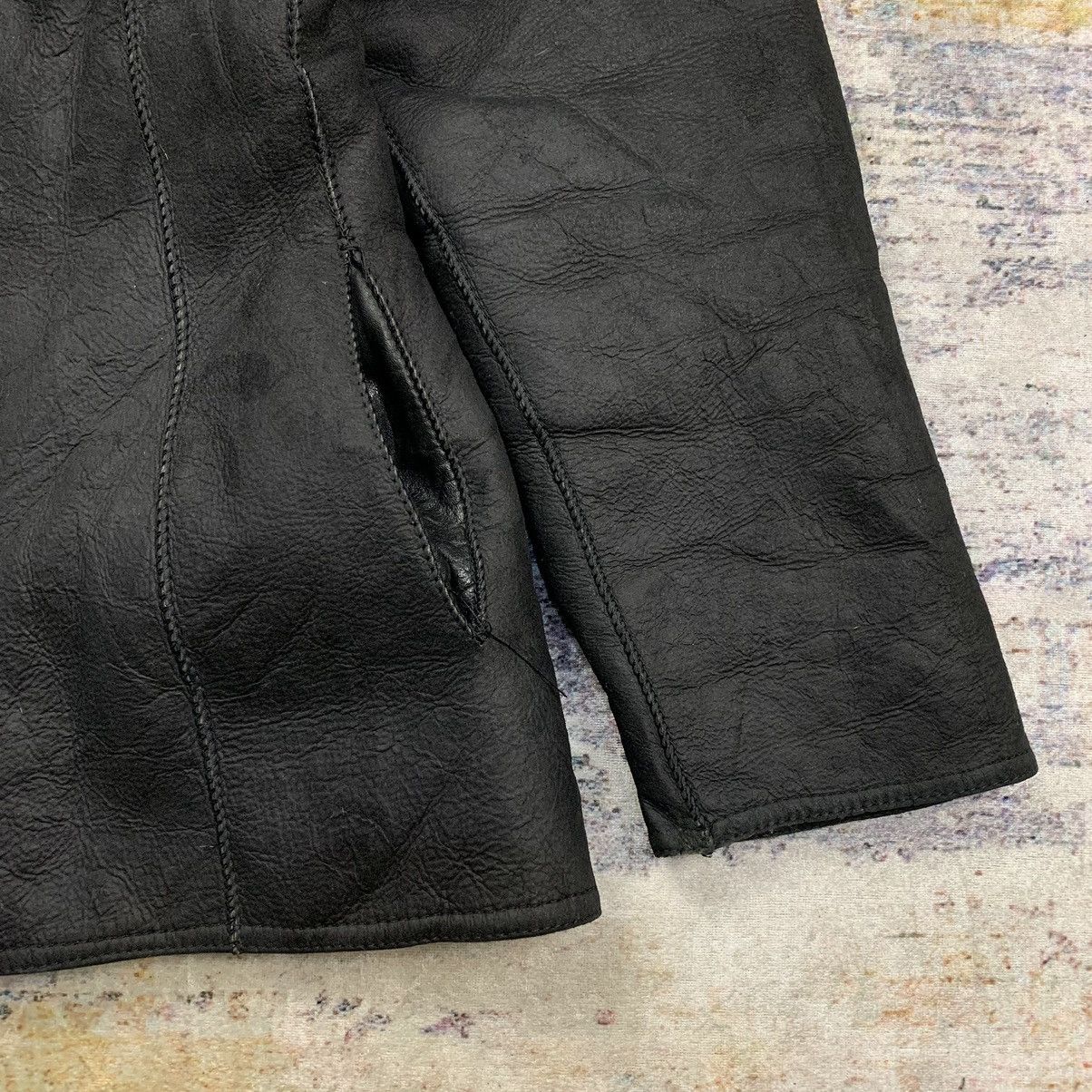 Jean Paul Gaultier Vintage jean paul gaultier fur suede leather jacket Size M / US 6-8 / IT 42-44 - 6 Thumbnail