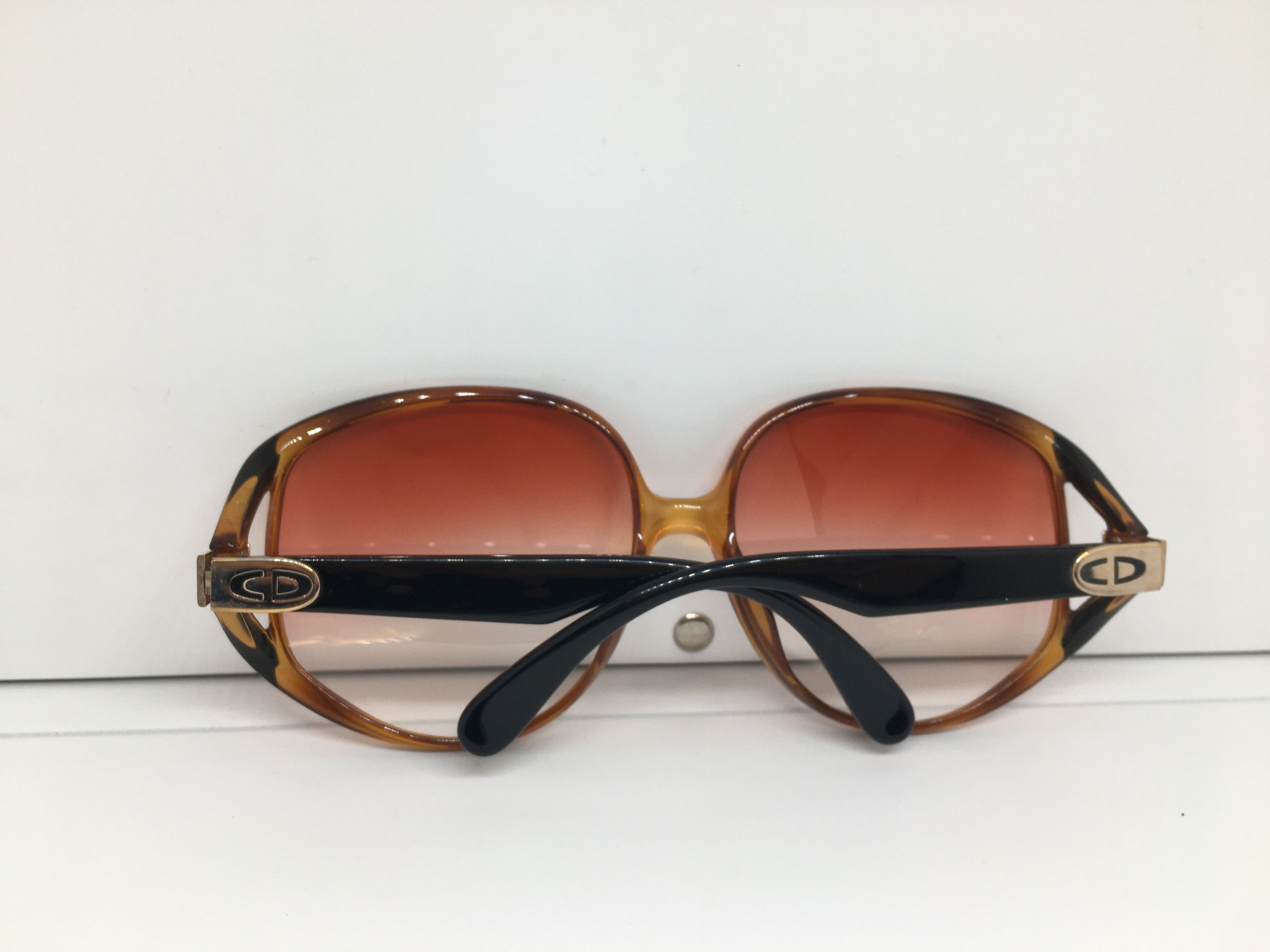 Dior Vintage 80s Christian Dior 2320 Oversize Sunglasses Germany Size ONE SIZE - 9 Thumbnail