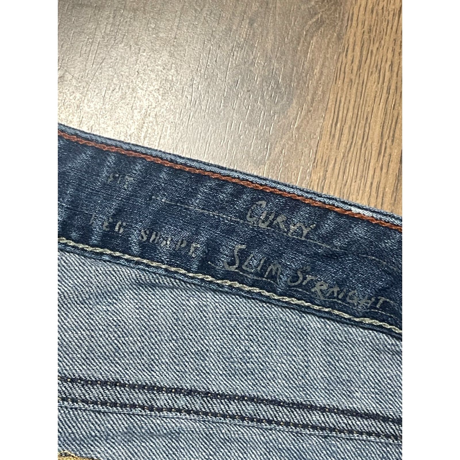 Eddie Bauer Eddie Bauer Jeans Women Size 12 Blue Denim Curvy Semi Straight Jeans 5-Pocket Regular Inseam 30 in Denim Vintage No Mens Womens Girls? Size 34" / US 12 / IT 48 - 7 Thumbnail