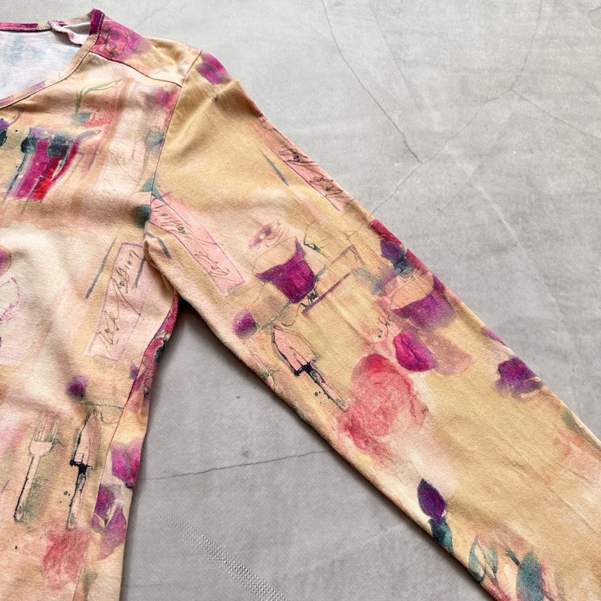 Hysteric Glamour Japan Floral Hysteric Glamour Style Long Sleeve T Shirt Y2K Size M / US 6-8 / IT 42-44 - 12 Thumbnail