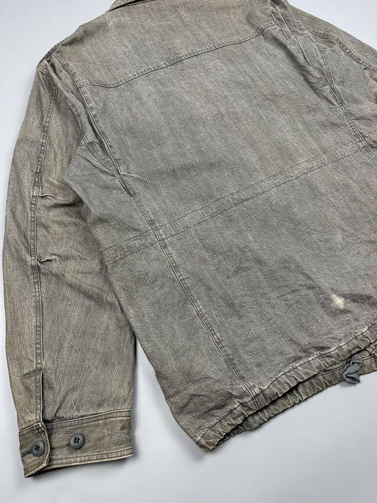Japanese Brand Vintage Mackdaddy Midi Denim Jacket Size US XXL / EU 58 / 5 - 8 Thumbnail