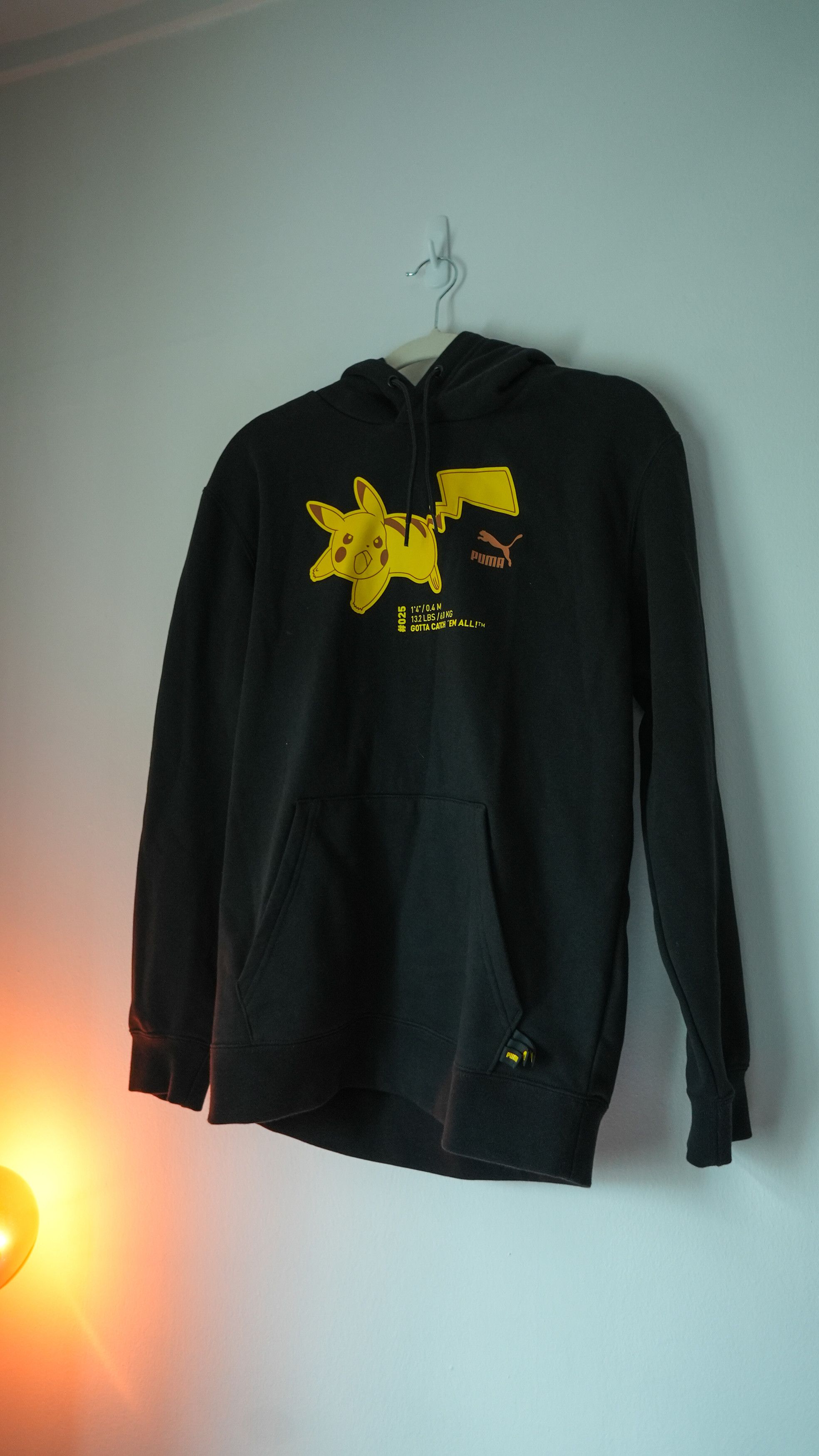 Pokemon × Puma Puma x Pokemon Black Pikachu Hoodie Size S Size US S / EU 44-46 / 1 - 1 Thumbnail