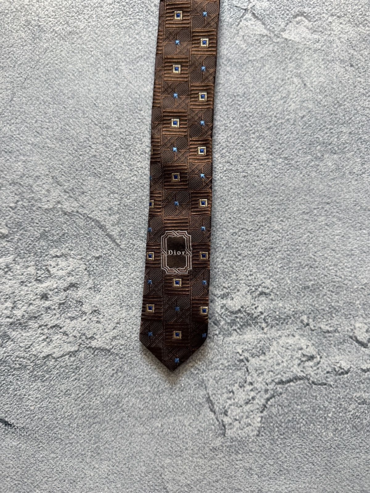 Dior NEW!!! Rare Vintage Christian Dior Tie Size ONE SIZE - 9 Thumbnail