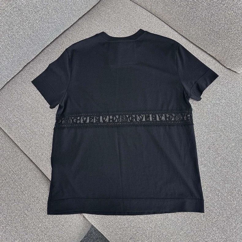 Givenchy Givenchy Lace Trimmed Short Sleeve T-shirt Size US XS / EU 42 / 0 - 2 Thumbnail