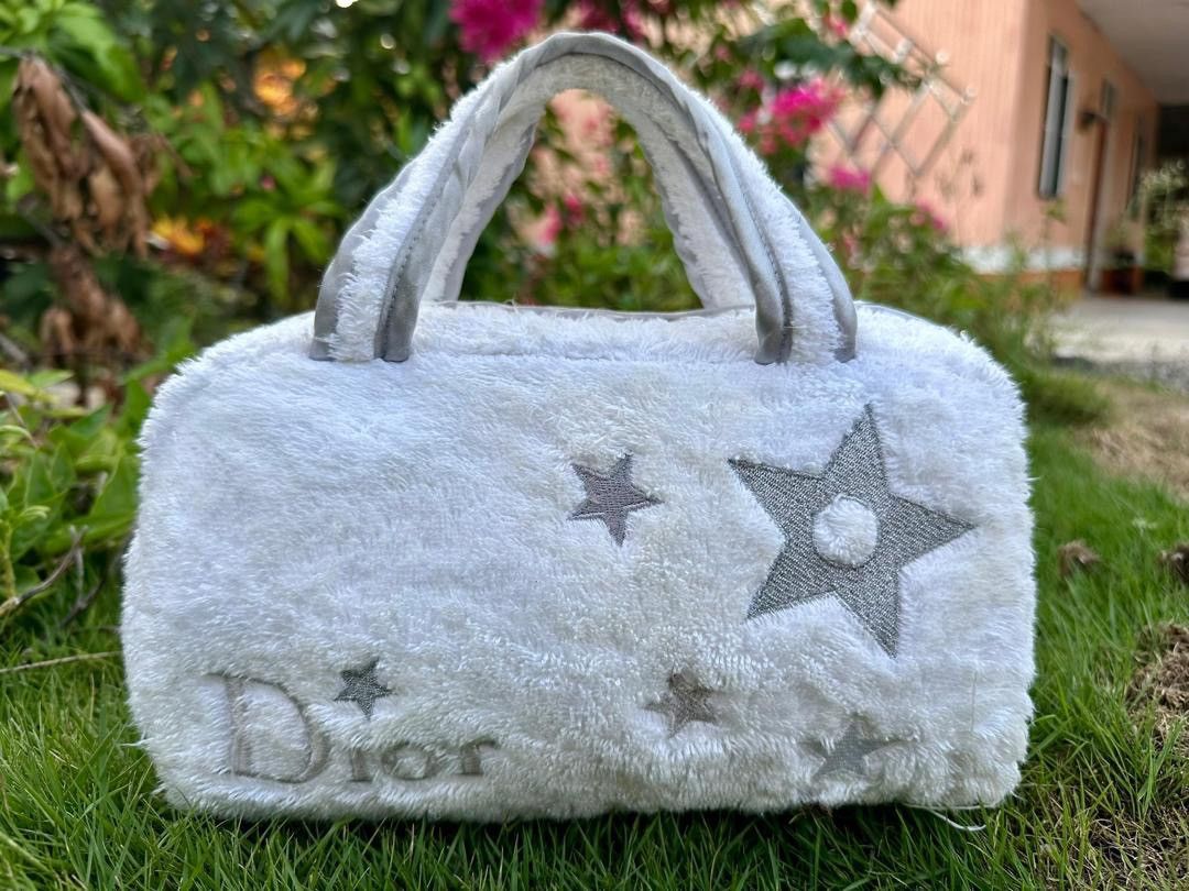 Authentic Christian Dior Towel Star Dior Minj Bag