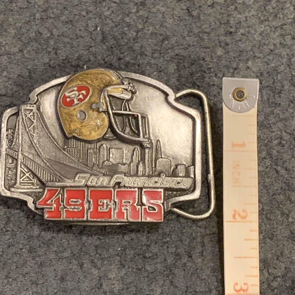 NFL VINTAGE 1988 SAN FRANCISCO 49ERS LIMITED EDITION BELT BUCKLE Size ONE SIZE - 12 Thumbnail
