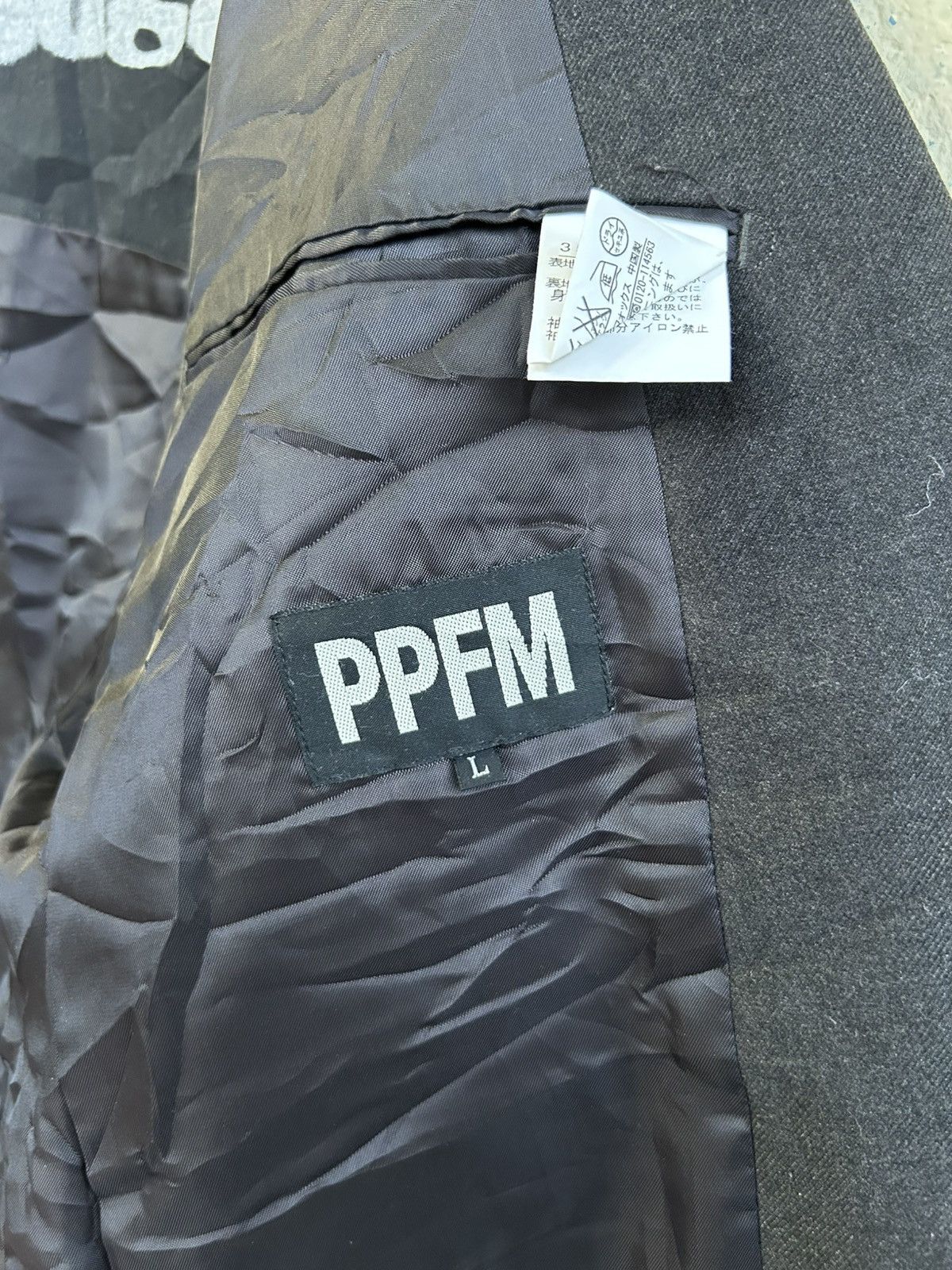 Japanese Brand PPFM Brown N Sugar Blazer Jacket Size L / US 10 / IT 46 - 10 Thumbnail