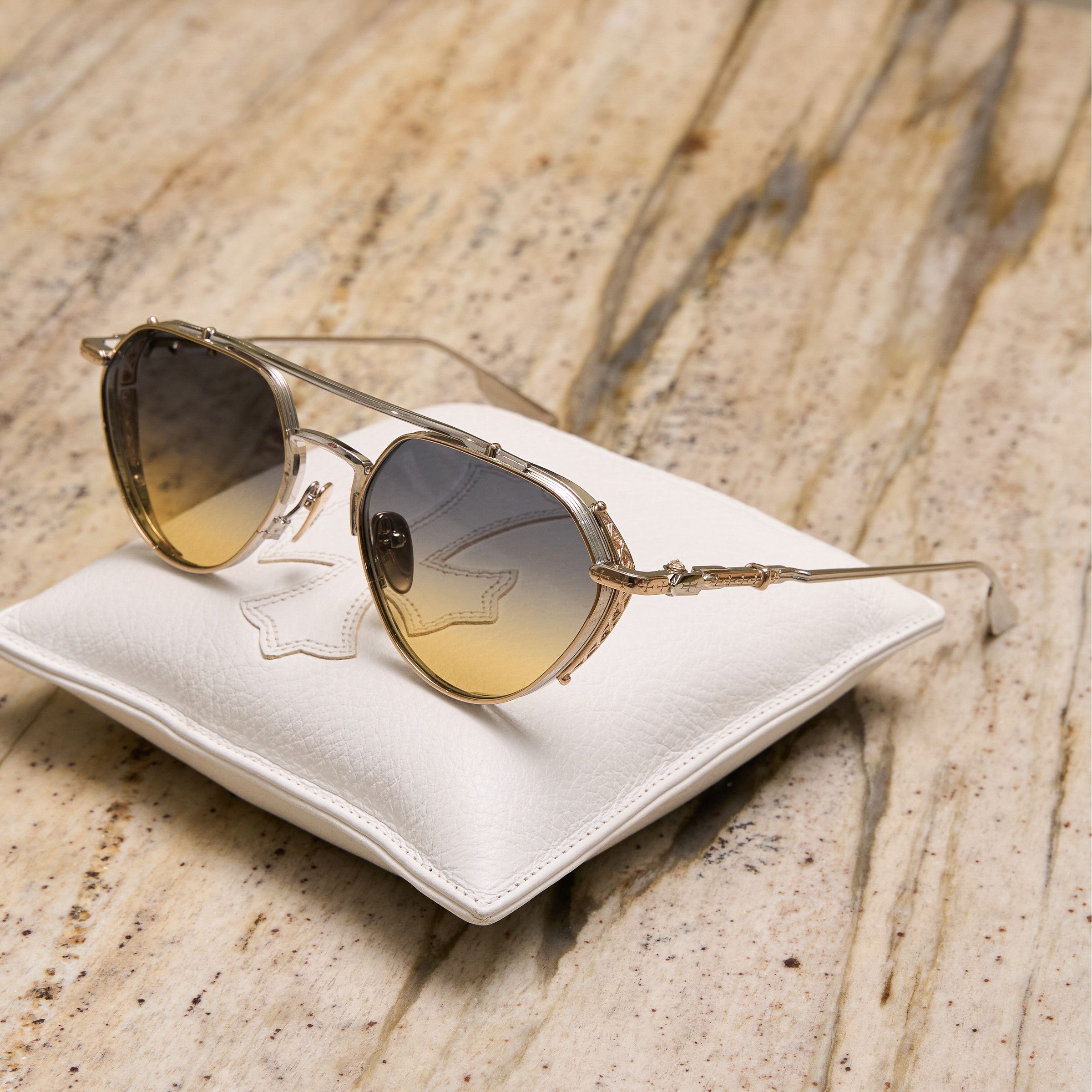 Chrome Hearts CHROME HEARTS FREE RIDE Shiny Silver/Gold Plated Size ONE SIZE - 2 Thumbnail