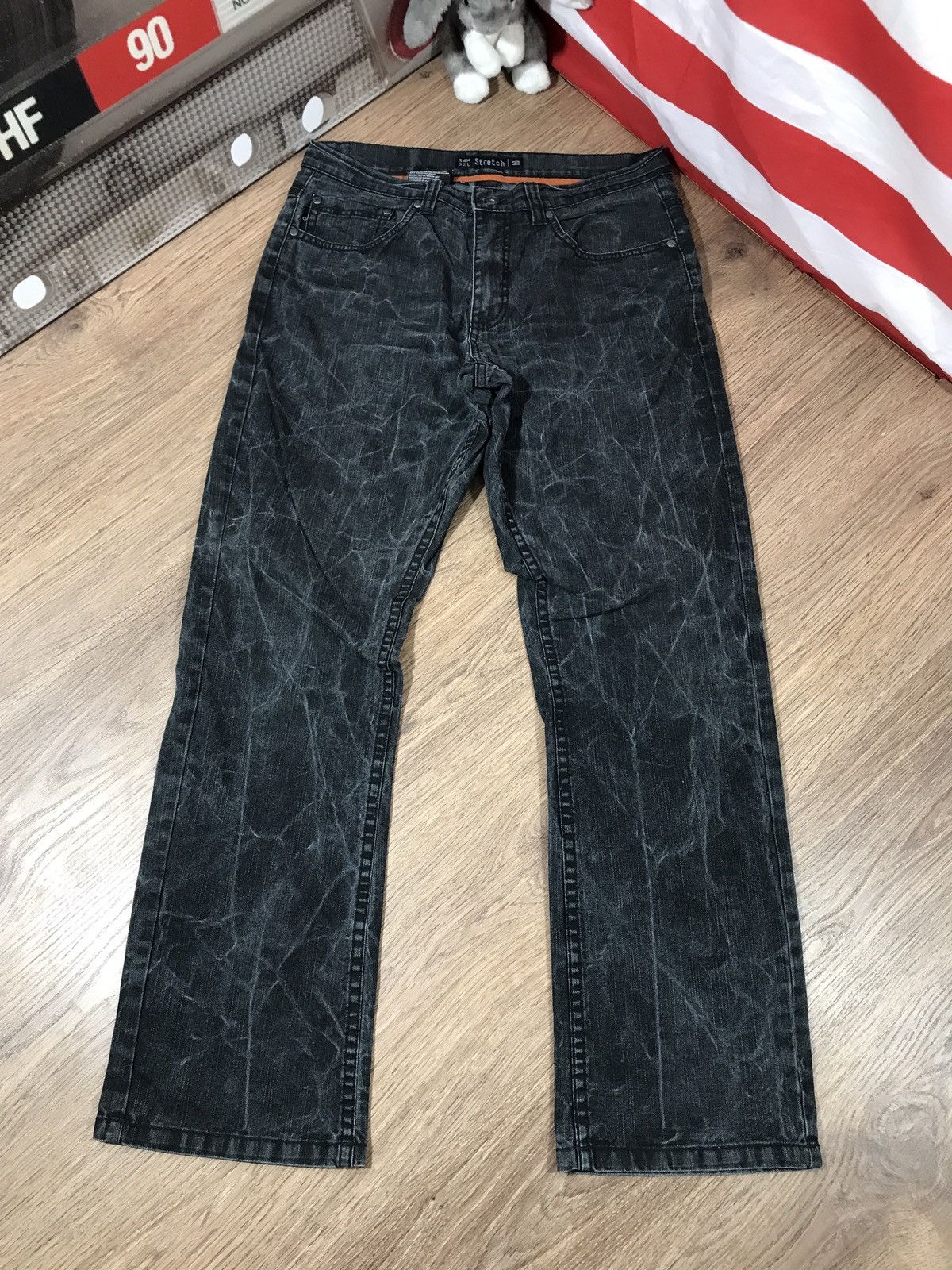 Japanese Brand × Vintage Vintage Distressed Denim Pants Jeans Size US 34 / EU 50 - 1 Thumbnail