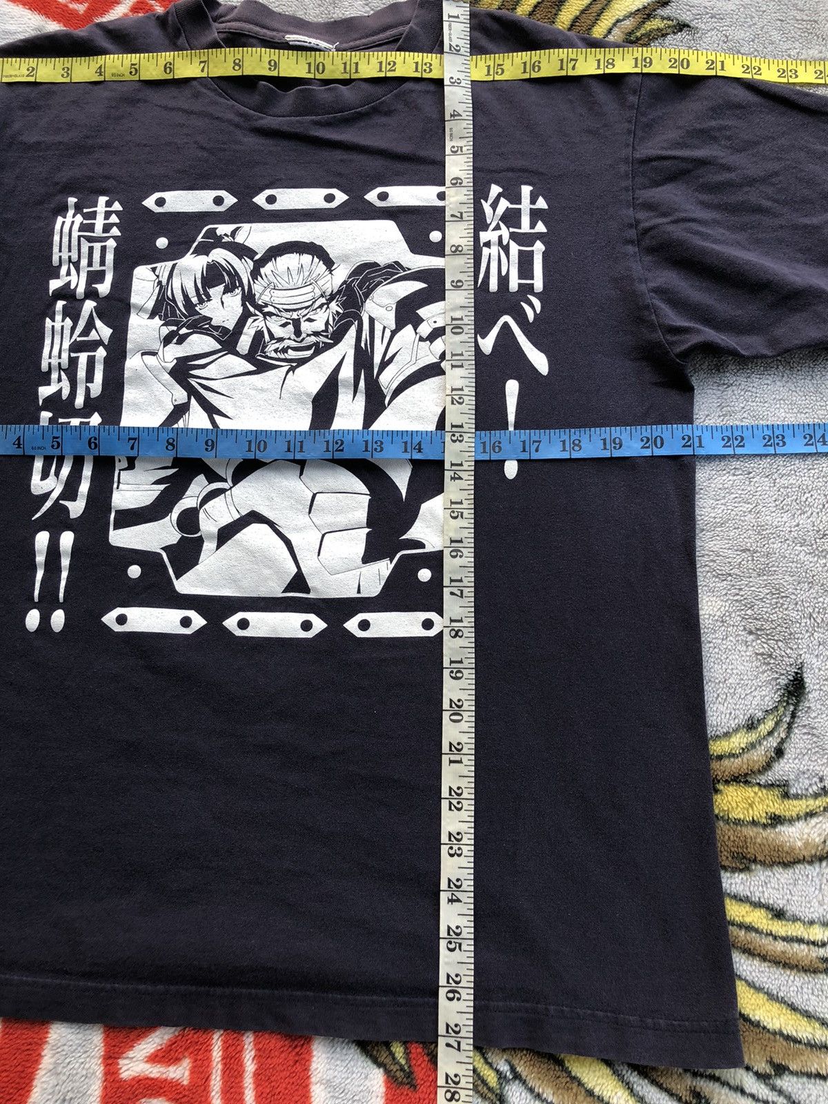 Japanese Brand × Vintage Vintage Anime Japanese Dragonfly Tie it Shirt Tee Size US L / EU 52-54 / 3 - 10 Thumbnail