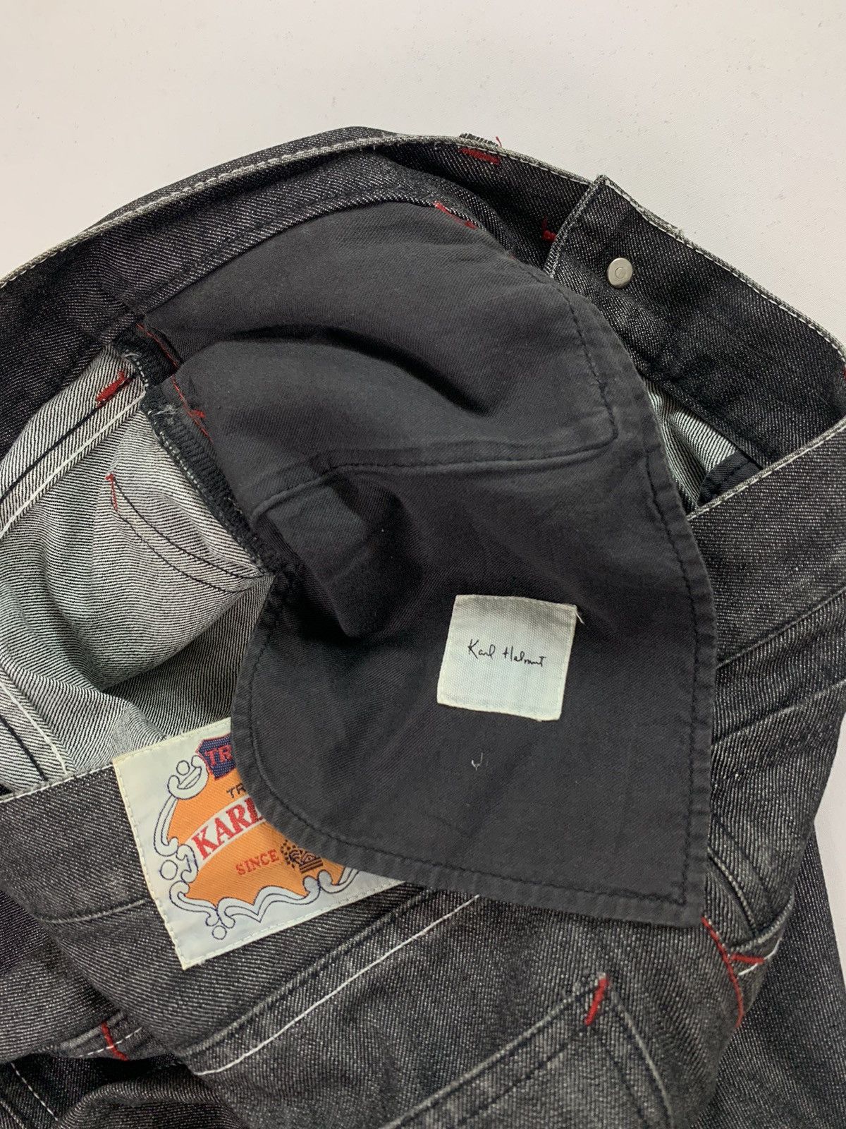 Karl Helmut × Pink House × Vintage Vintage 90s Karl Helmut Embroided Jeans deadstock Size US 32 / EU 48 - 15 Thumbnail