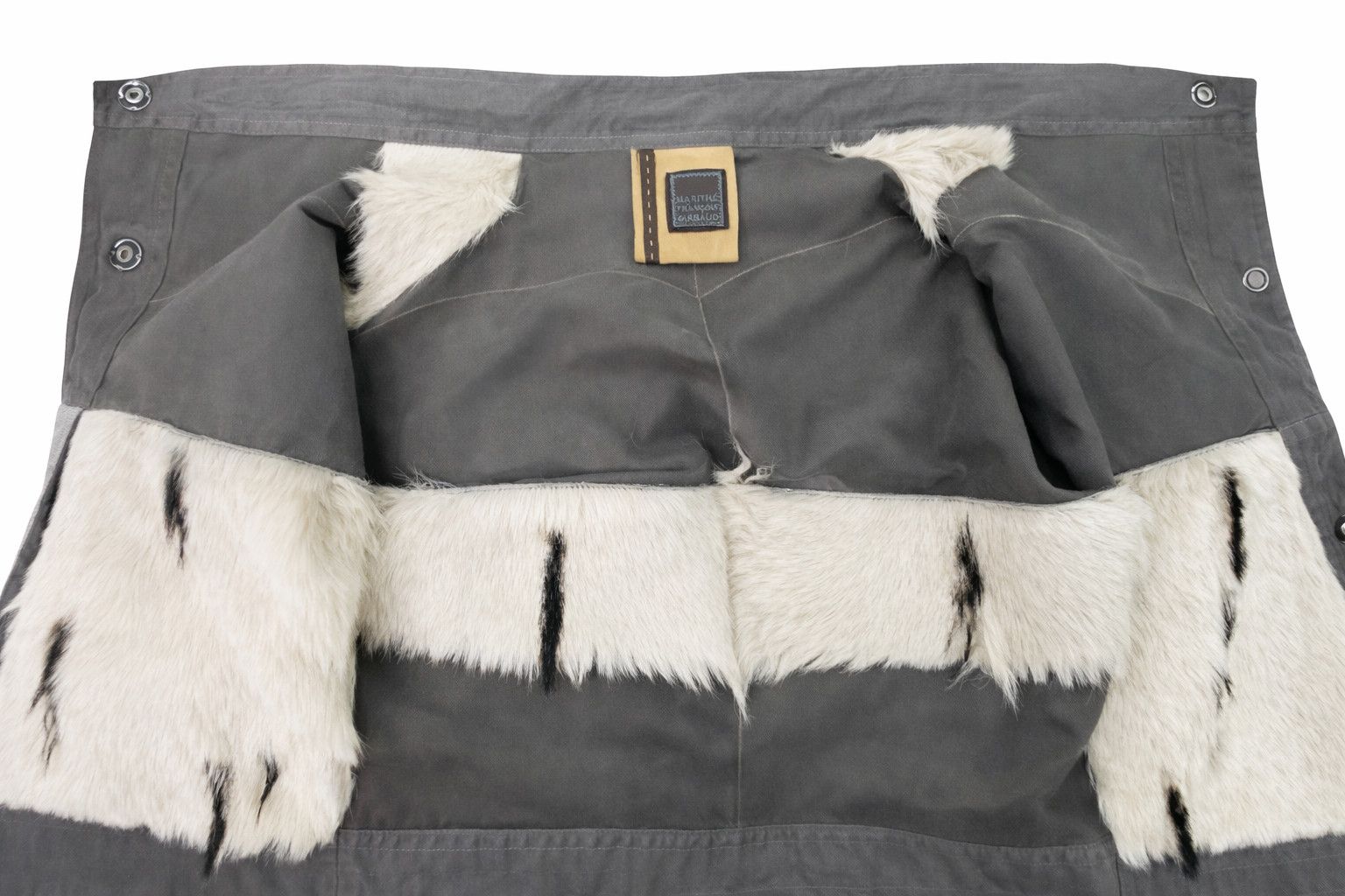 Marithe + Francois Girbaud Marithé François Girbaud Goat Fur Leather Metal Jacket Coat Size S / US 4 / IT 40 - 10 Thumbnail