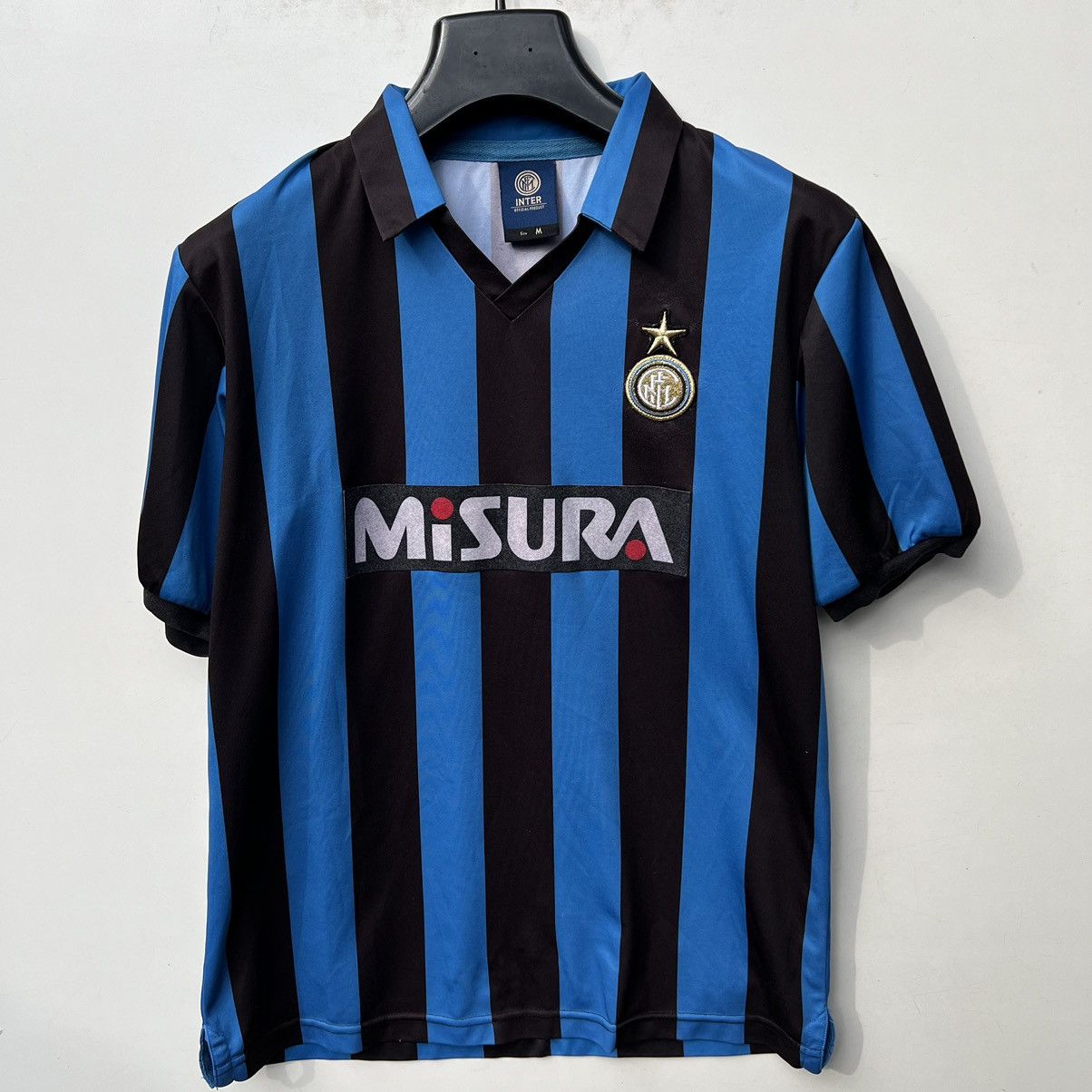 Vintage Inter Milan Football Shirt 1990 /91 Home Misura Size US M / EU 48-50 / 2 - 1 Thumbnail