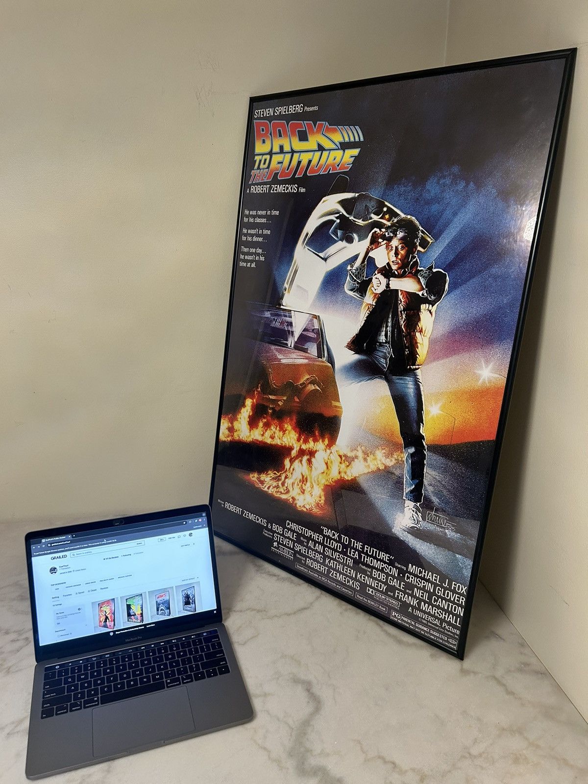 Other Back to the Future Retro Movie Poster Size ONE SIZE - 2 Thumbnail