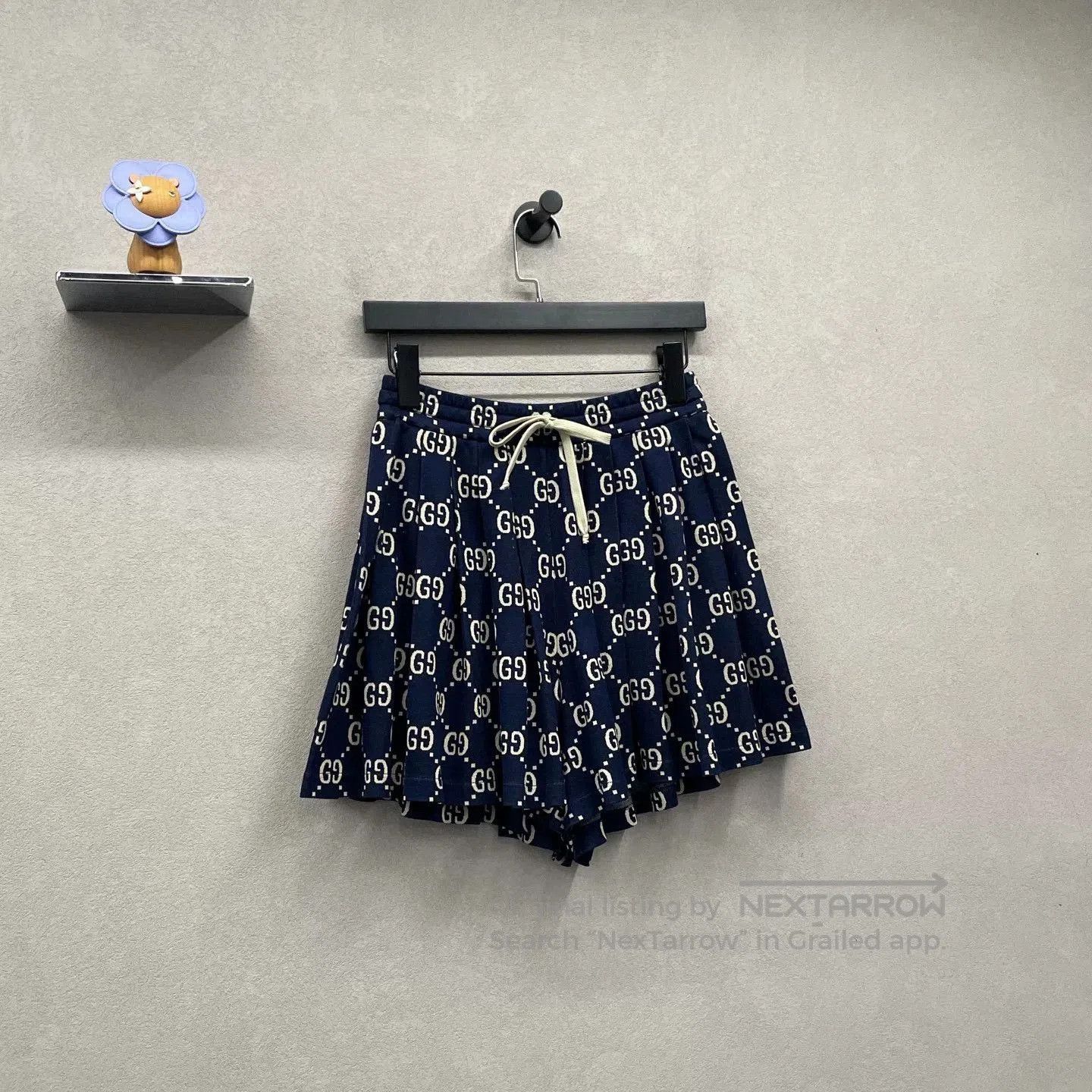 Gucci Gucci Blue Jacquard All. Size 22" - 3 Thumbnail