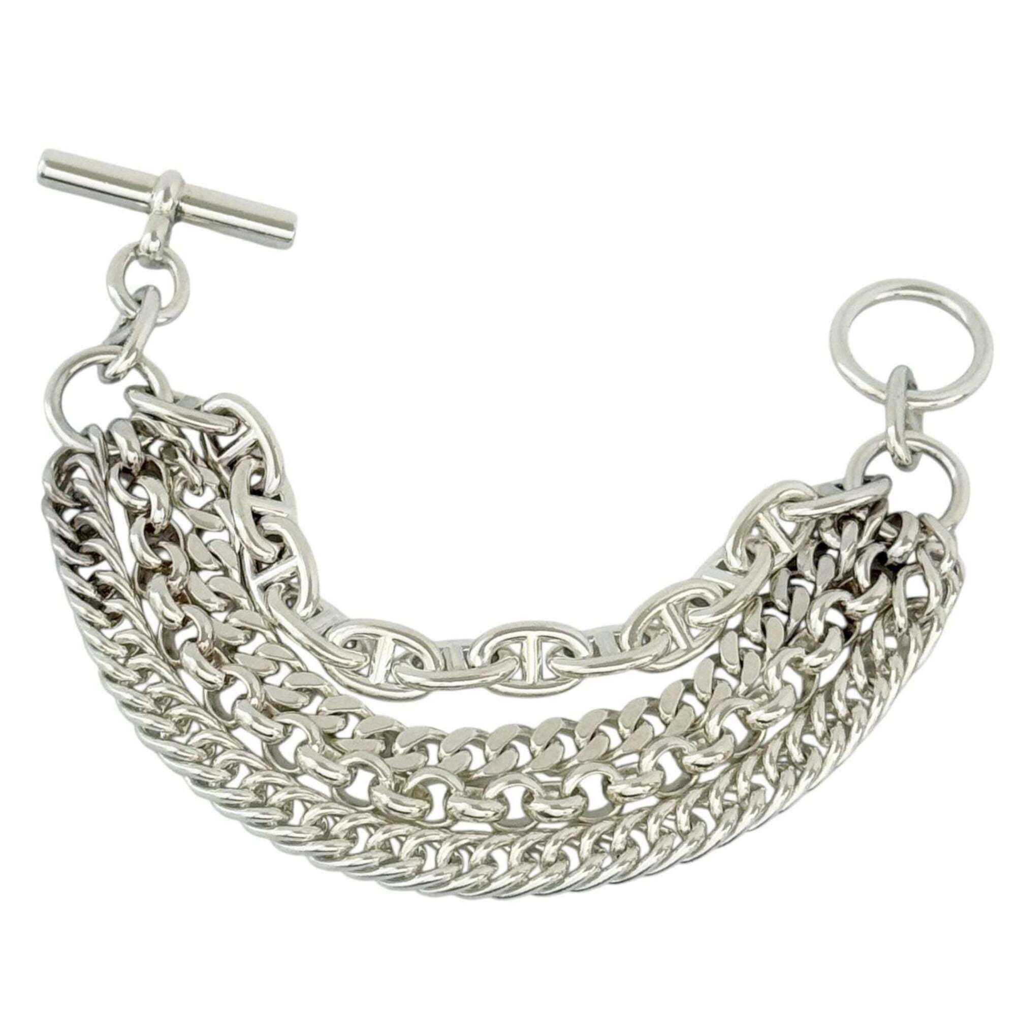Hermes Hermes Women's Bracelet Chaine d'Ancre Etcetera SH 925 Size ONE SIZE - 1 Thumbnail