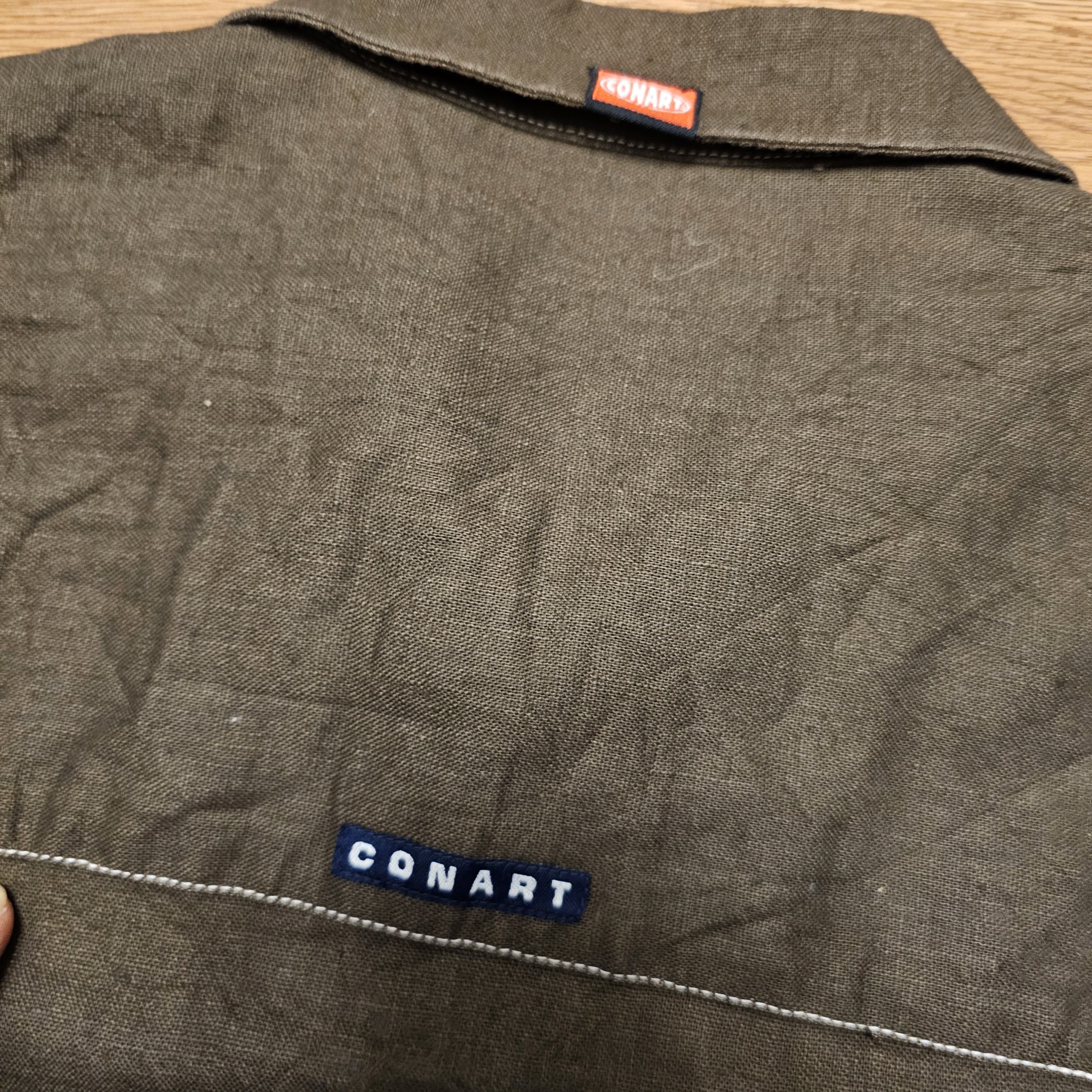 JNCO Vtg Y2K Conart Dope Shit Linen Contrast Stitch Button Shirt Size US M / EU 48-50 / 2 - 8 Thumbnail