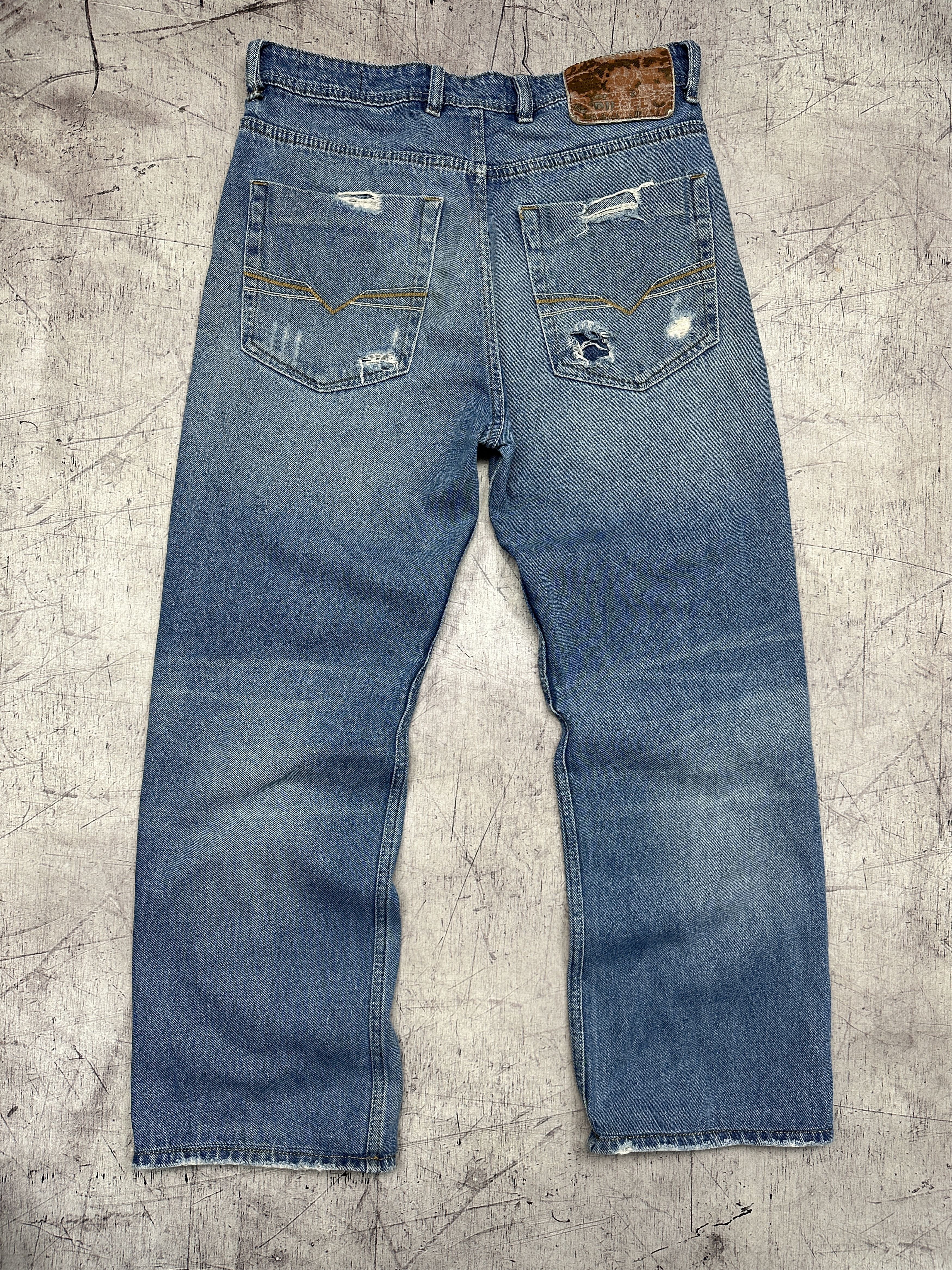 Diesel Diesel Mens Distressed Denim Pants Jeans Size US 32 / EU 48 - 1 Thumbnail