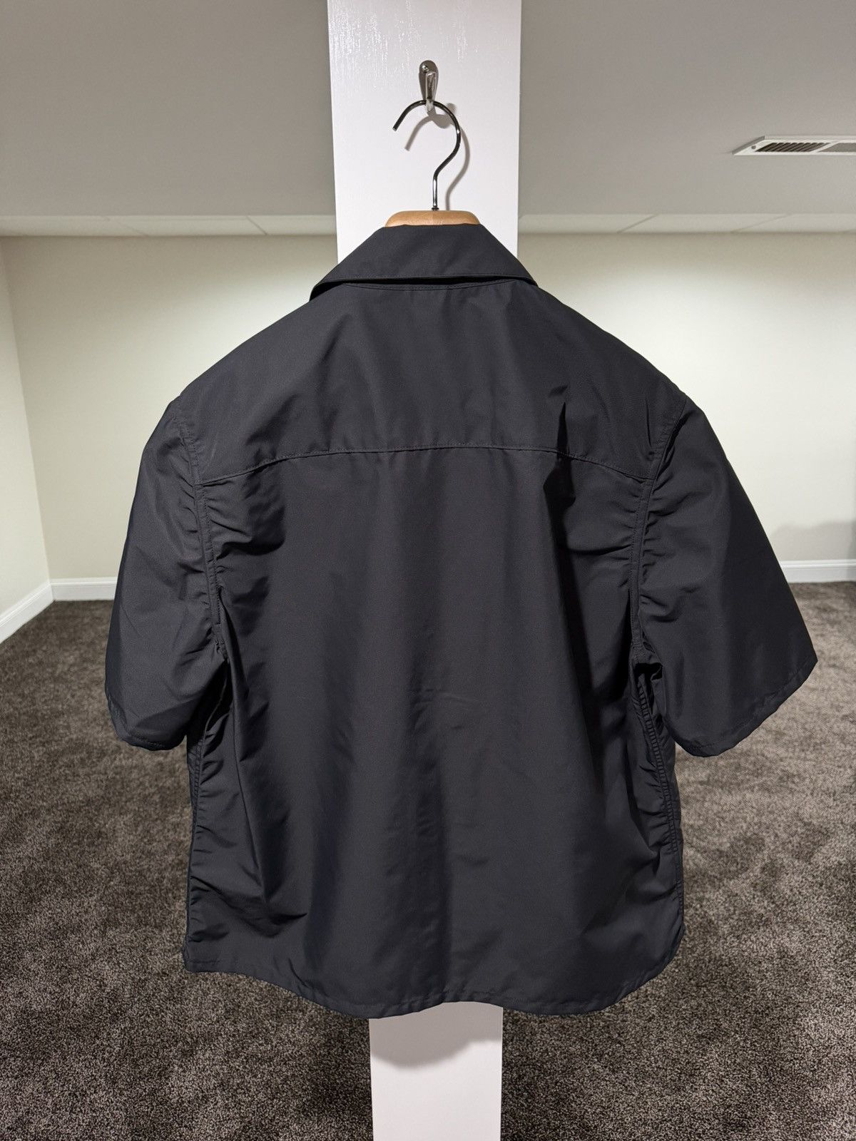 Chrome Hearts Chrome Hearts Carpenter Leather/Nylon Dagger Zip Up Shirt Size US XL / EU 56 / 4 - 2 Thumbnail
