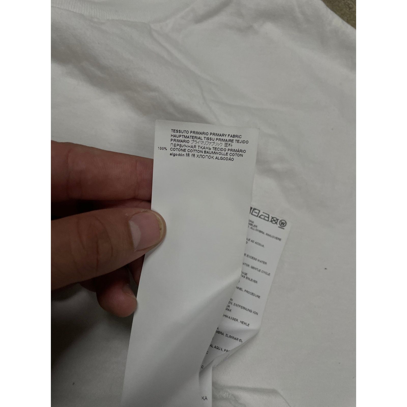Marni Marni Tee White Small Logo Used 44 (Small) Size US S / EU 44-46 / 1 - 4 Thumbnail