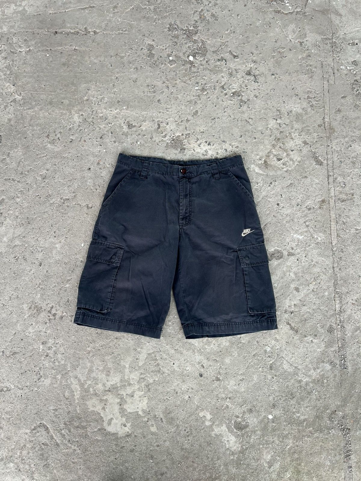 Nike × Vintage Vintage Nike Cargo Shorts Y2K grunge Size US 32 / EU 48 - 2 Thumbnail
