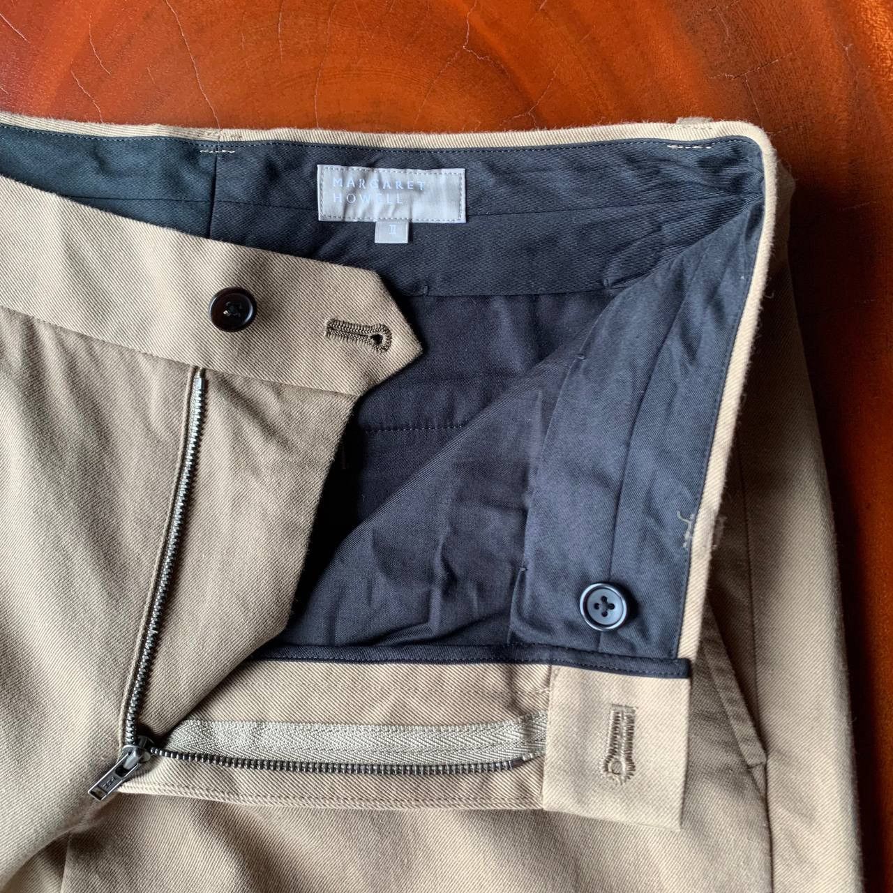 Margaret Howell Margaret Howell MHL Khaki Casual Trousers Pants Size US 30 / EU 46 - 7 Thumbnail