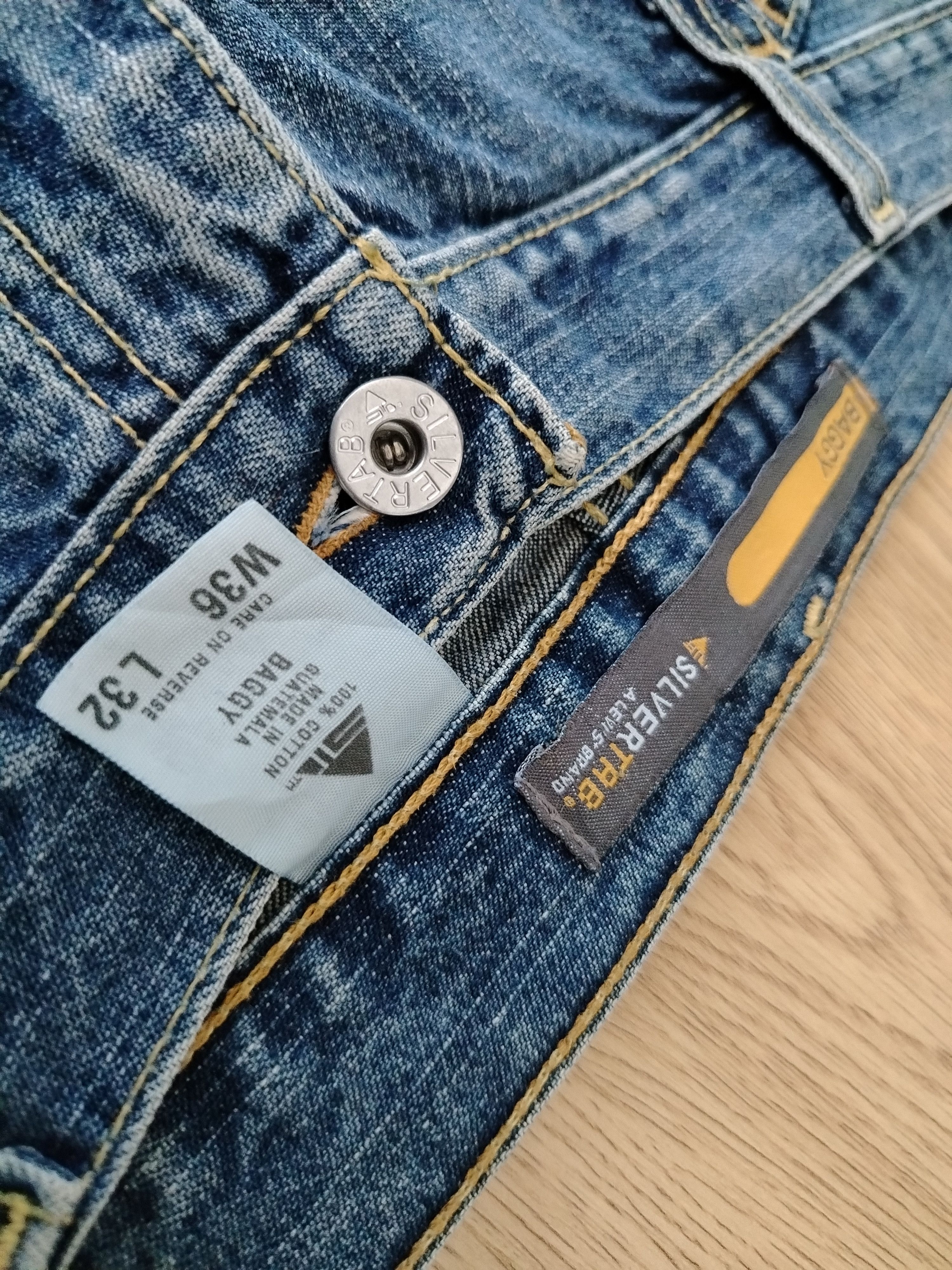 Levi's × Vintage Levis silvertab Baggy Jeans Size US 36 / EU 52 - 3 Thumbnail