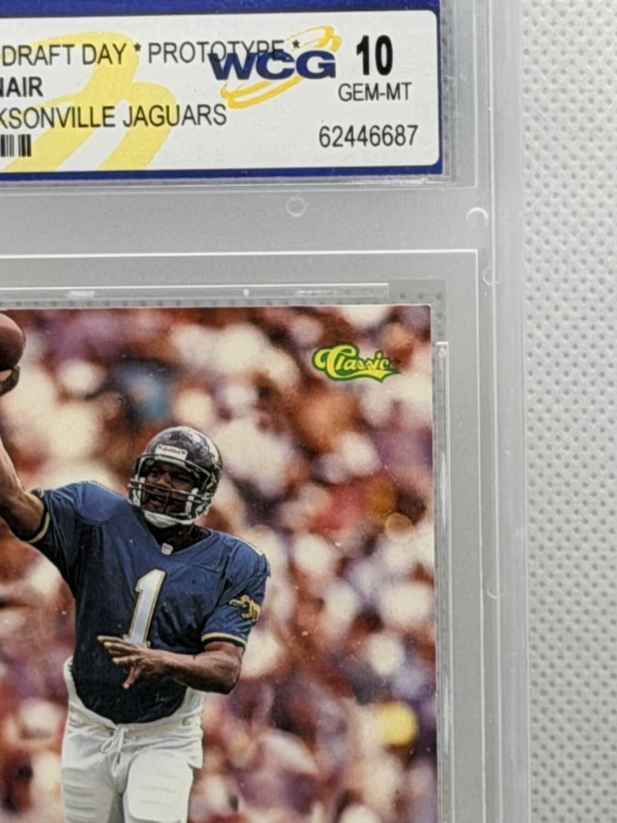 Marlboro Classics 1995 Classic Draft Day Prototype #3 Steve McNair Rookie Card Size ONE SIZE - 2 Thumbnail