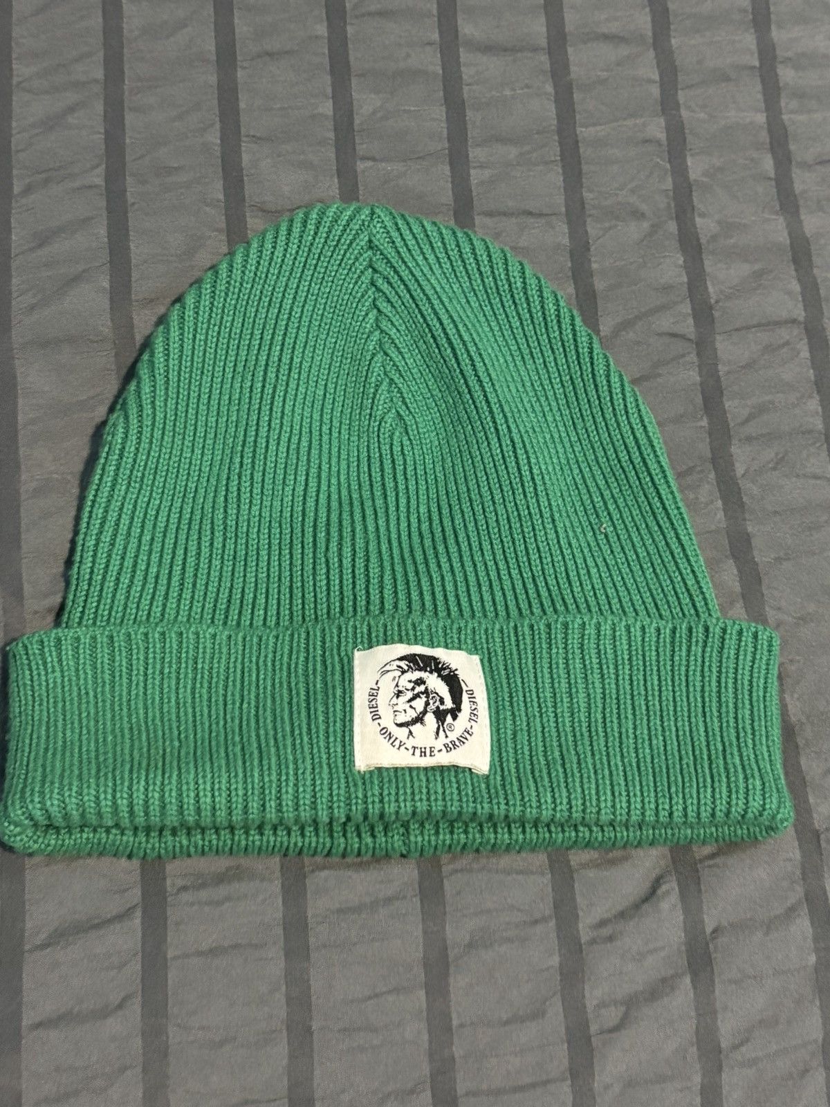 Diesel DIESEL “Only The Brave” Green Beanie 🧑🏾‍🎤 Size ONE SIZE - 3 Thumbnail