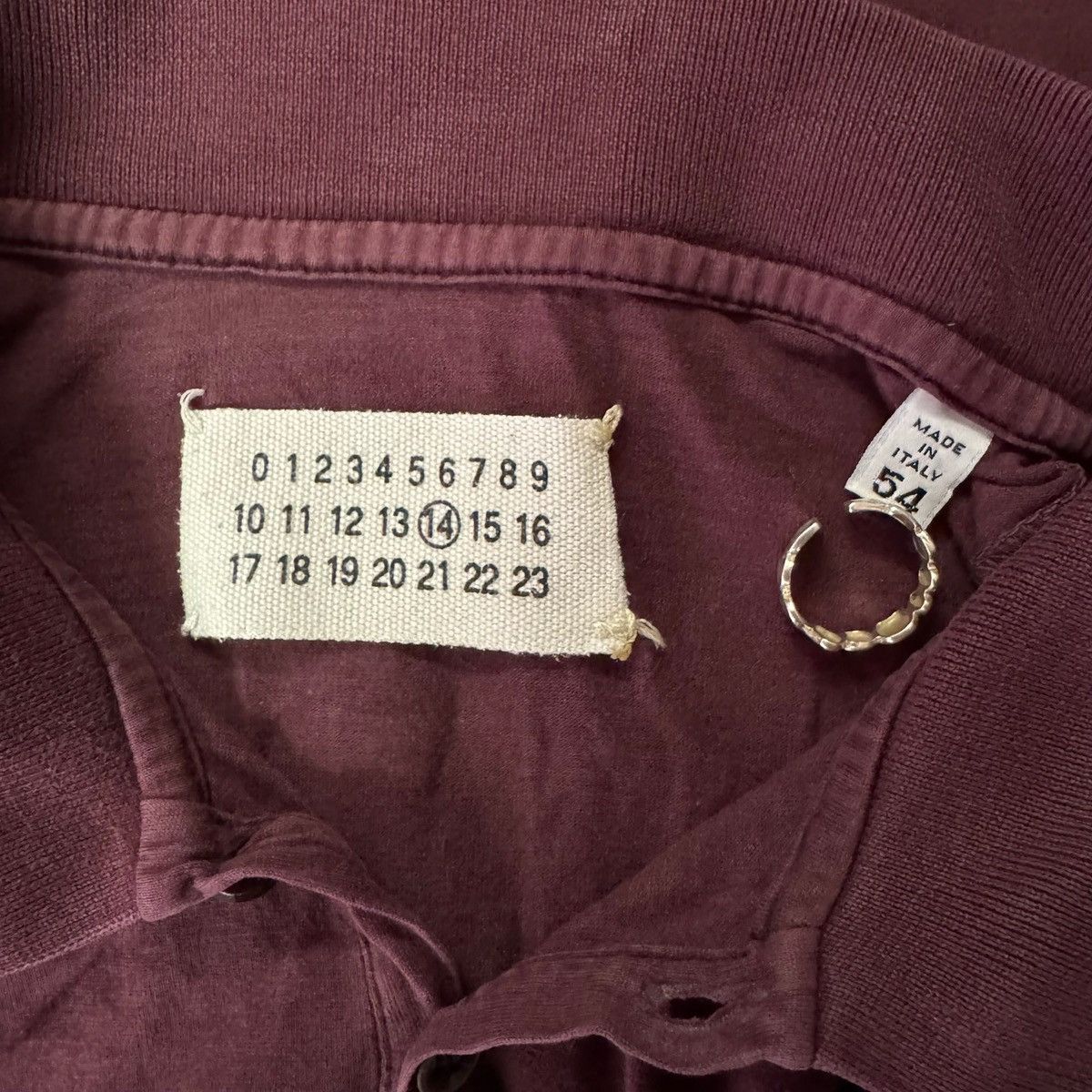Maison Margiela Maison Margiela Long Sleeve Piké Size US L / EU 52-54 / 3 - 4 Thumbnail