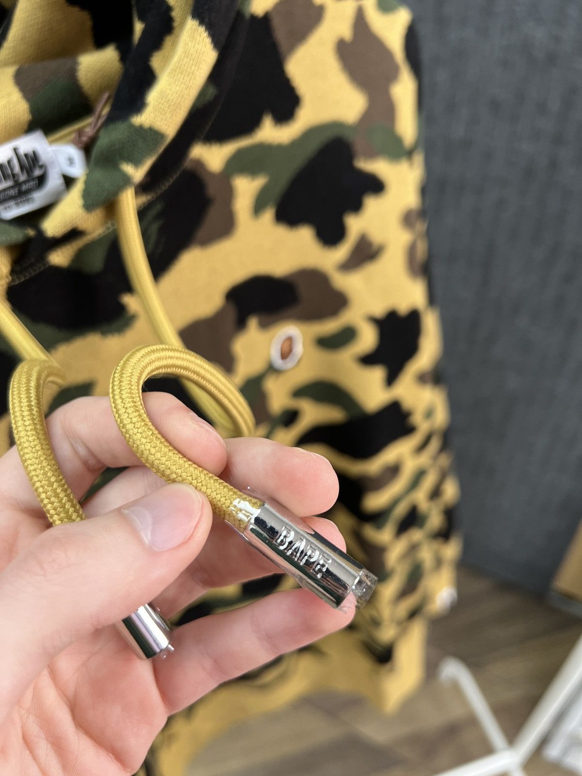 Bape A BATHING APE 1ST CAMO JACQUARD ONE POINT RELAXED FIT HOODIE Size US M / EU 48-50 / 2 - 8 Thumbnail
