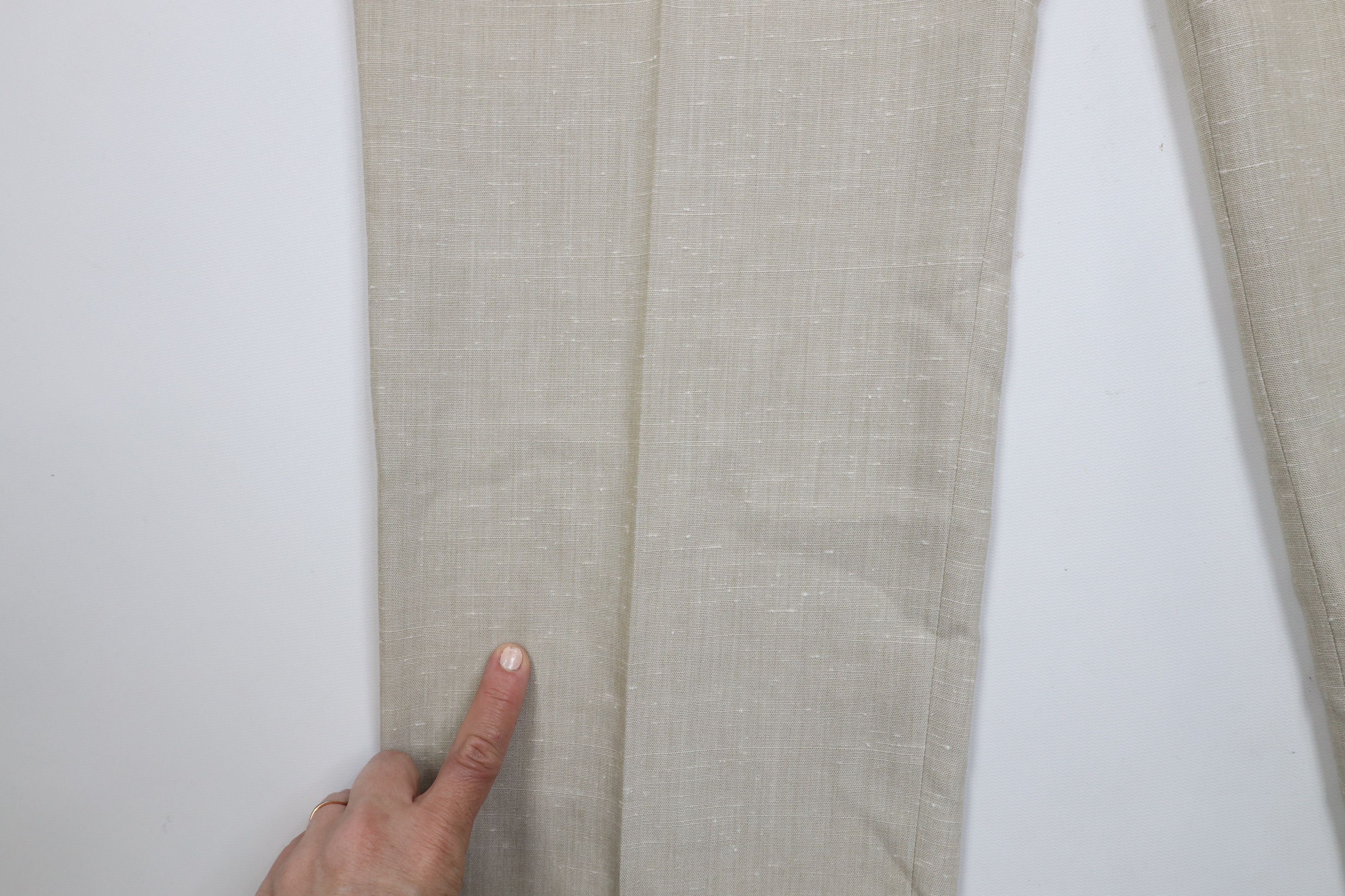 Vintage Vintage 70s Streetwear Fleck Flared Wide Leg Chino Pants USA Size US 38 / EU 54 - 6 Thumbnail