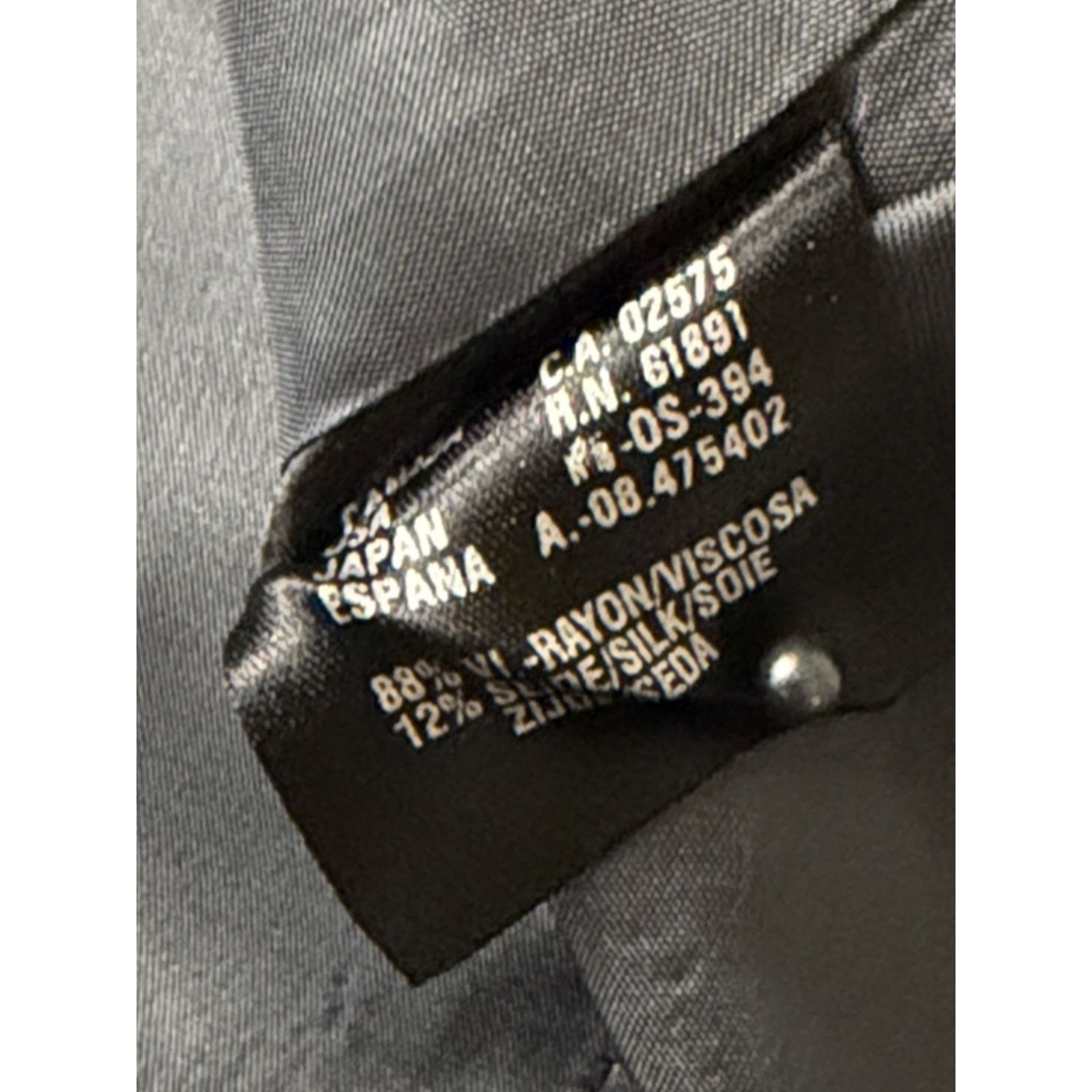 Laurel Laurel Black Blazer Skirt Suit Embroidered Graphic EU 42 Size XL / US 12-14 / IT 48-50 - 4 Thumbnail