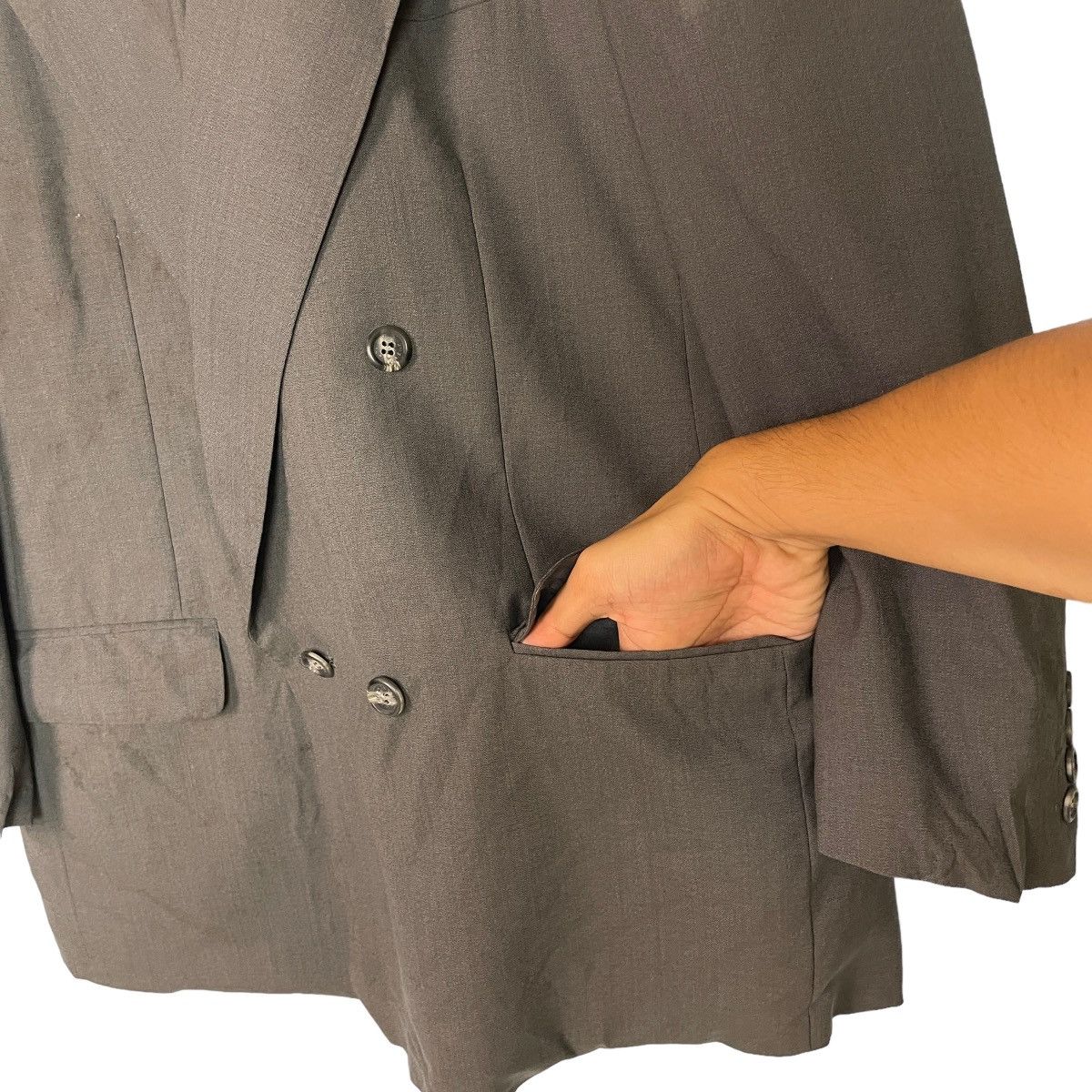 Givenchy 🔥LAST PRICE🔥 Givenchy Double Breasted 2009 Blazer Size 42R - 8 Thumbnail