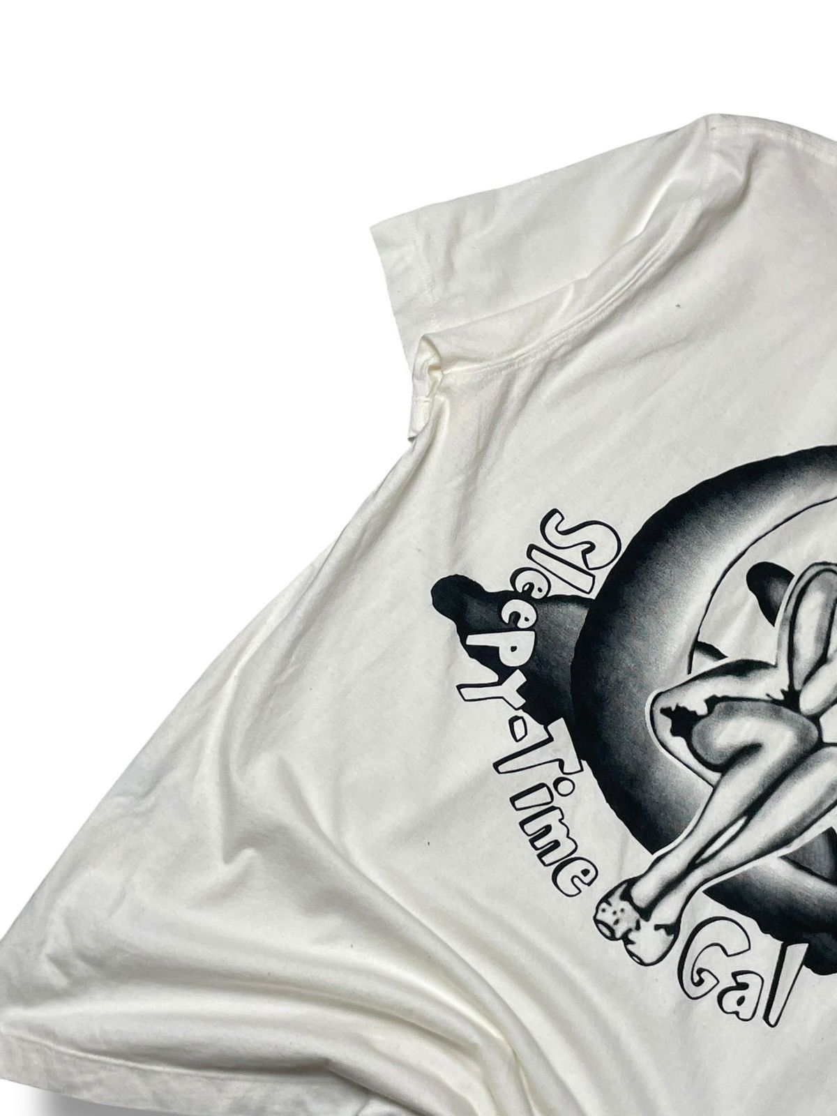 Avirex × Vintage Vintage AVIREX Sleepy Gal Time T-shirt (72) Size US XXS / EU 40 - 6 Thumbnail
