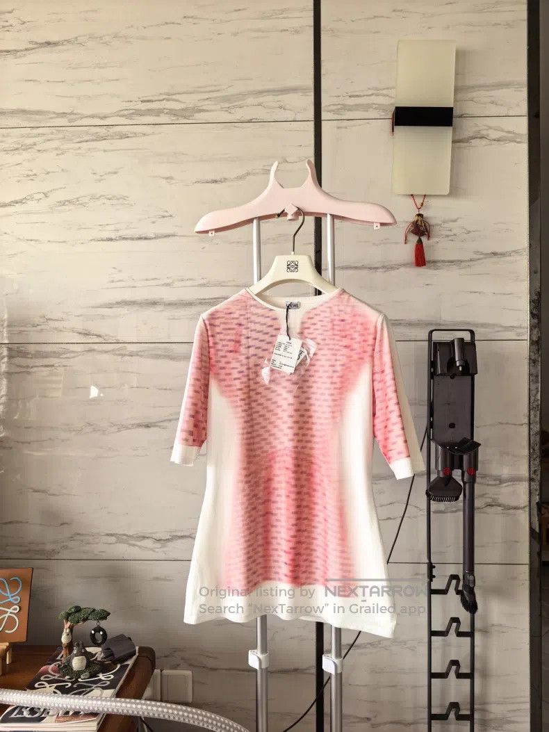 Loewe Loewe Short-sleeved top, double-layered fabric, lightweigh Size M / US 6-8 / IT 42-44 - 1 Thumbnail