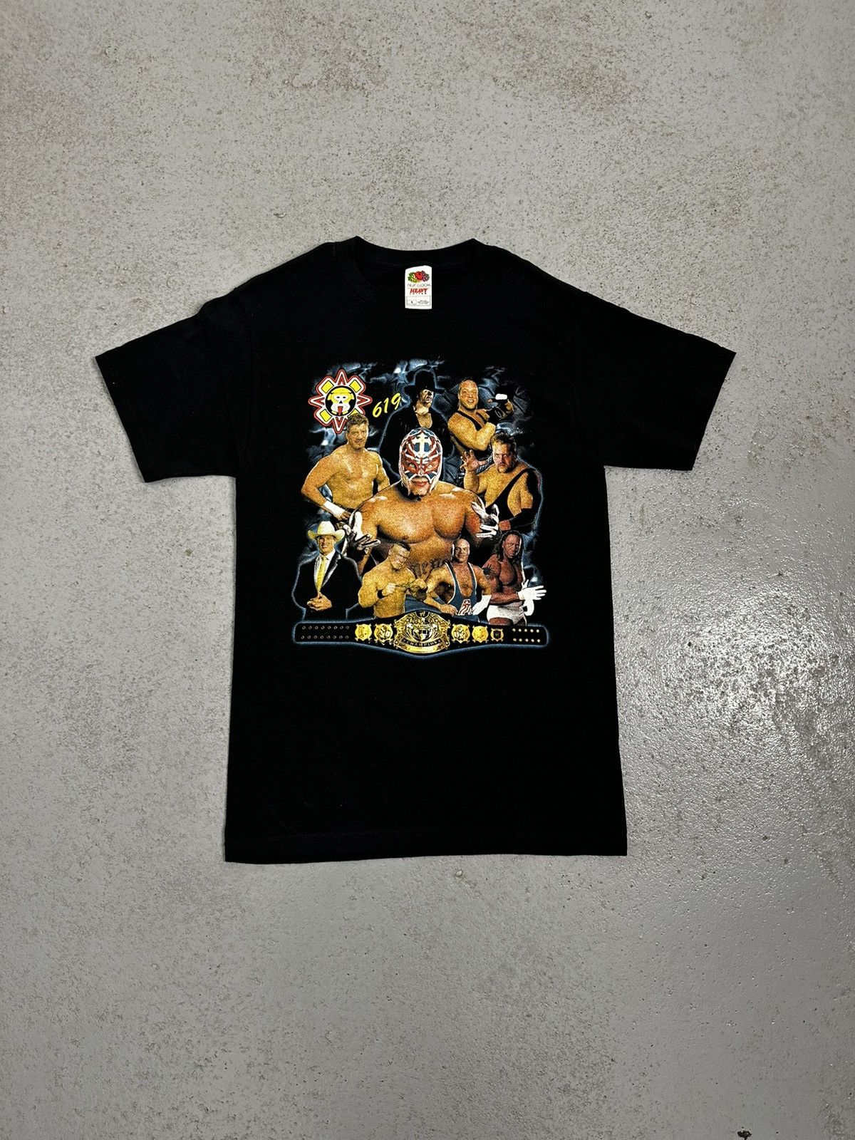 WWE Vintage 00s Wrestlemania WWE Rey Mysterio Undertaker T-Shirt Size US S / EU 44-46 / 1 - 1 Thumbnail