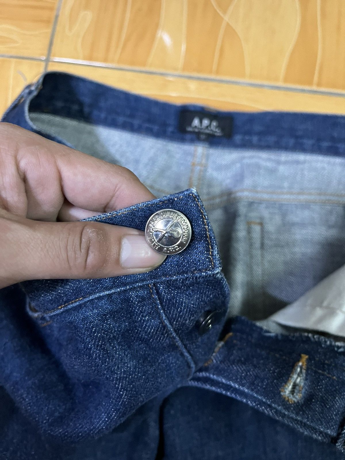 A.P.C. A.p.c Low Rise Selvedge Denim Made in Japan Size US 34 / EU 50 - 5 Thumbnail