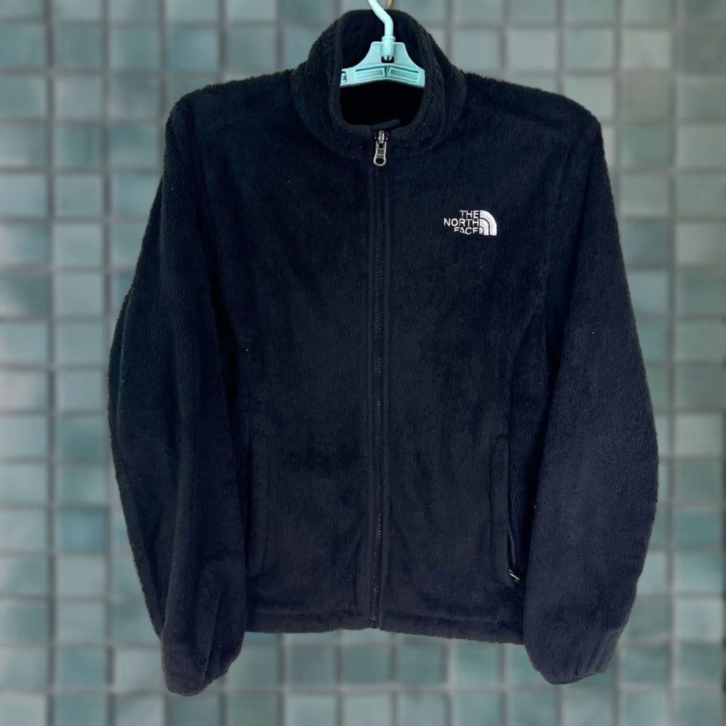 The North Face VINTAGE The North Face Womens Full Zip Front Pockets Long Sleeve Hoodie M Black Size M / US 6-8 / IT 42-44 - 1 Thumbnail