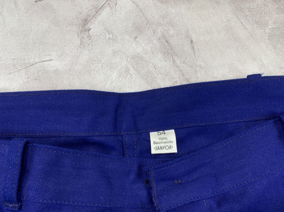 Le Laboureur × Vintage Mens pants workwear Sanfor Size 54 Size US 36 / EU 52 - 6 Thumbnail