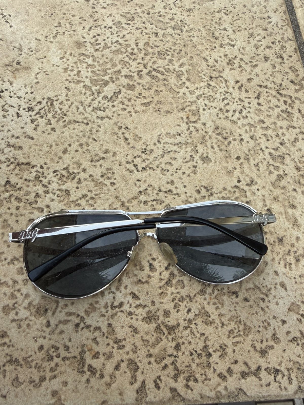 Dolce & Gabbana Dolce&Gabbana Sunglasses Silver D&G 6023 05/6G Size ONE SIZE - 8 Thumbnail
